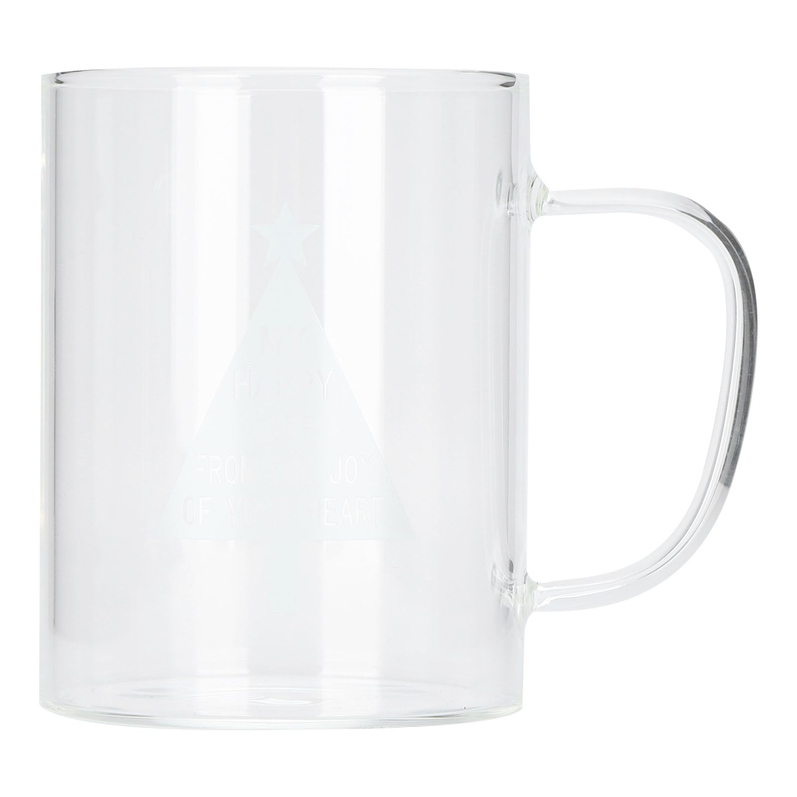 350ml Transparent Milk Cup Coffee Mug Tea Glass Drinkware with Handle for