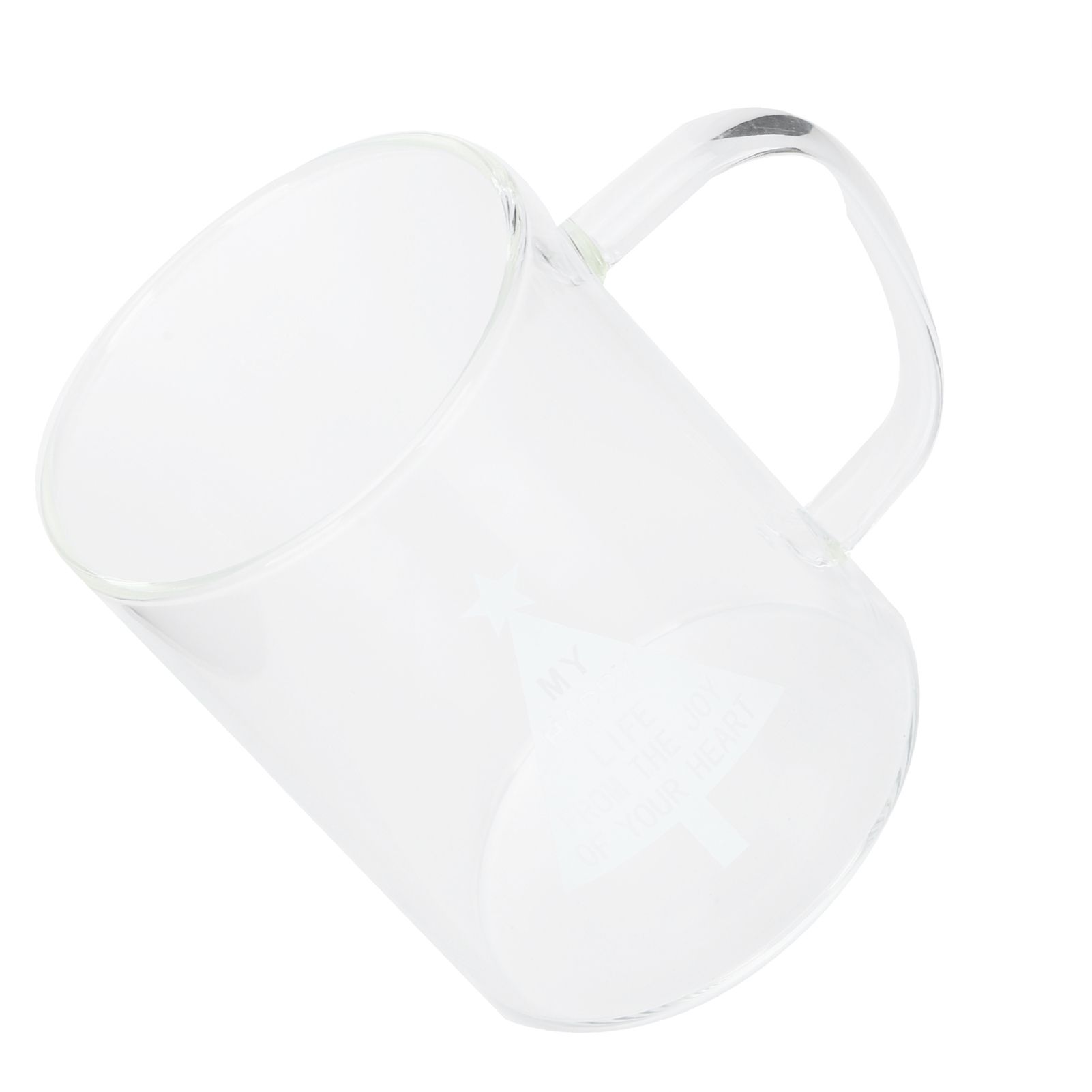 350ml Transparent Milk Cup Coffee Mug Tea Glass Drinkware with Handle for view 6