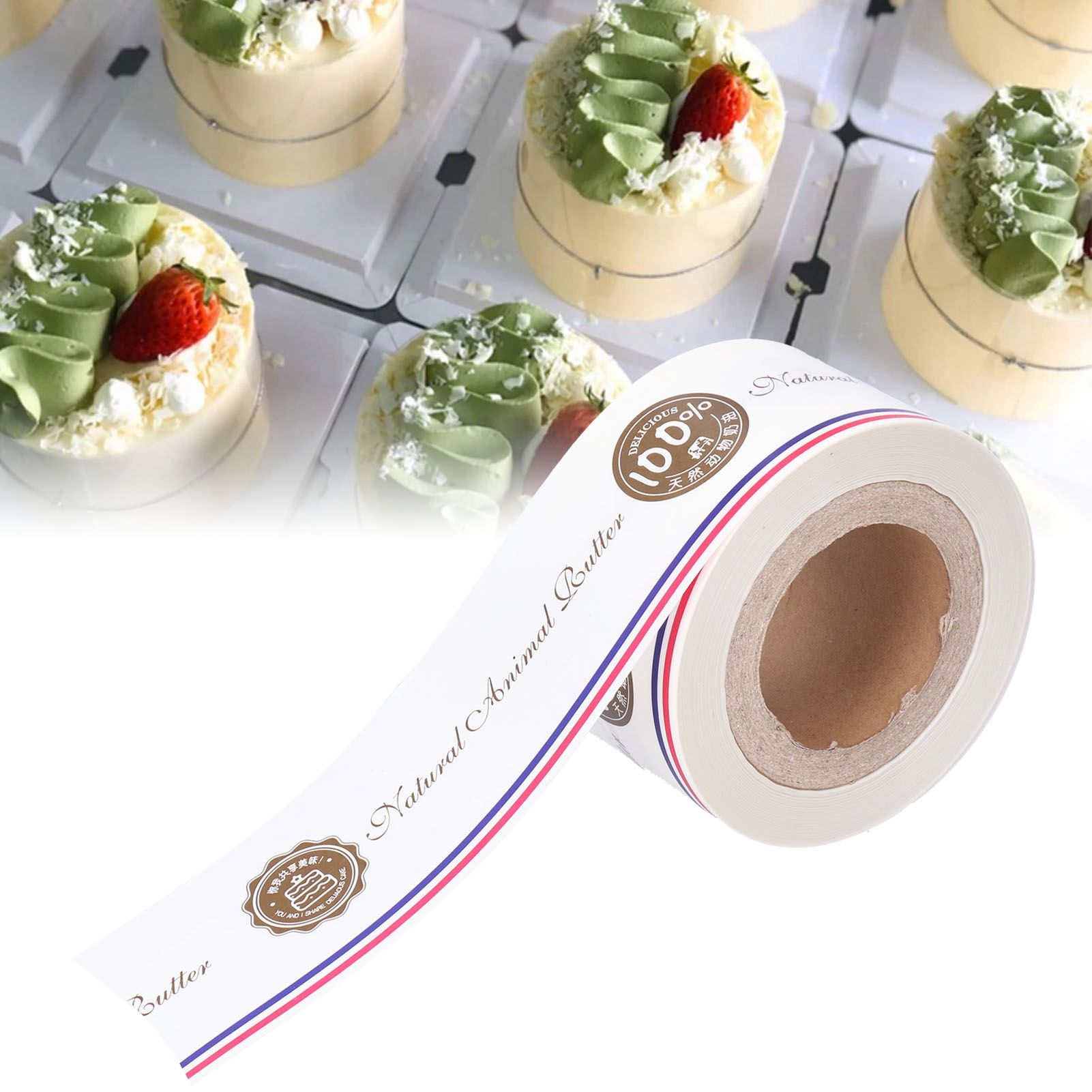 8cm 70M Cartoon Mousse Edge Wrapping Cake Collar Surrounding Wrap Baking view 10