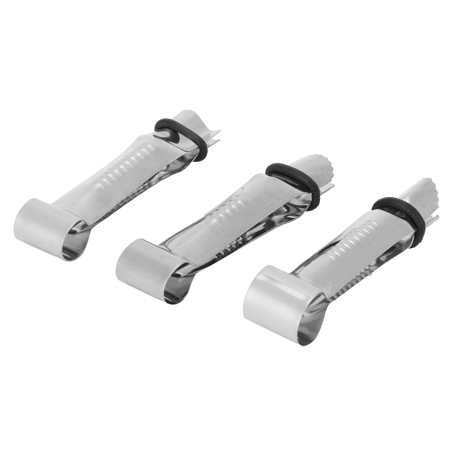 3pcs Stainless Steel Cake Crimper Cake Making Decorating Clamp Mould DIY view 7
