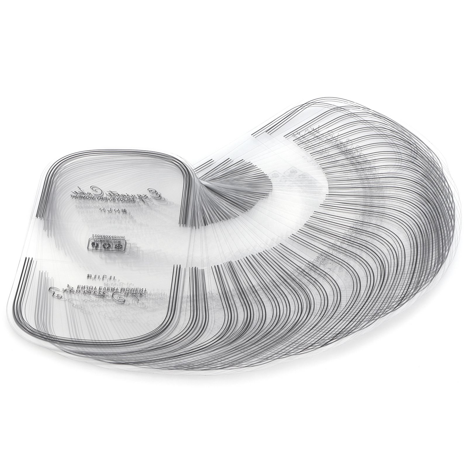100Pcs Cake Edge Wrap Semicircle Transparent Cake Mousse Baking Collar Accessory view 5