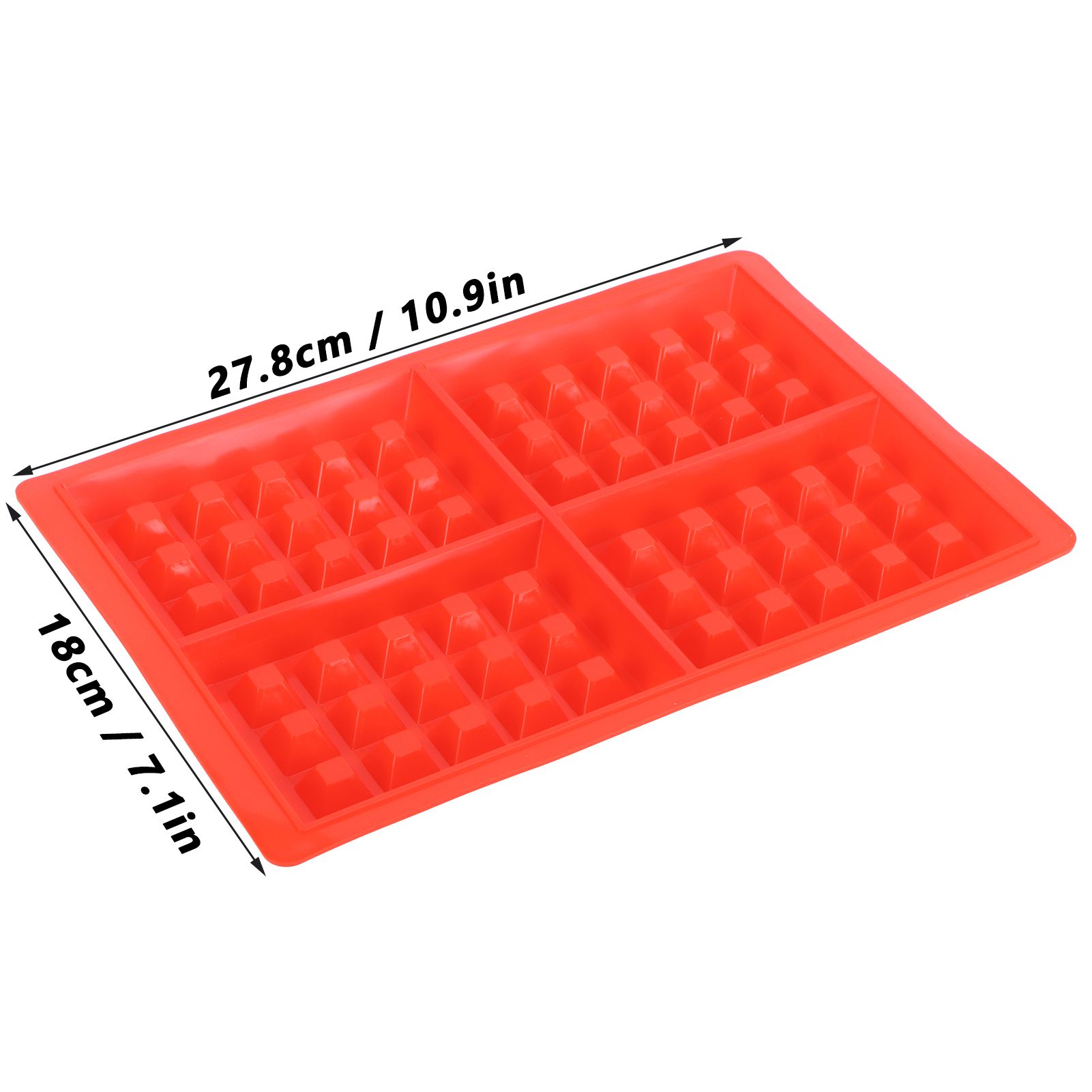 DIY Waffle Mold Reusable Silicone Muffin Cake Mould Baking Utensil Kitchen view 14