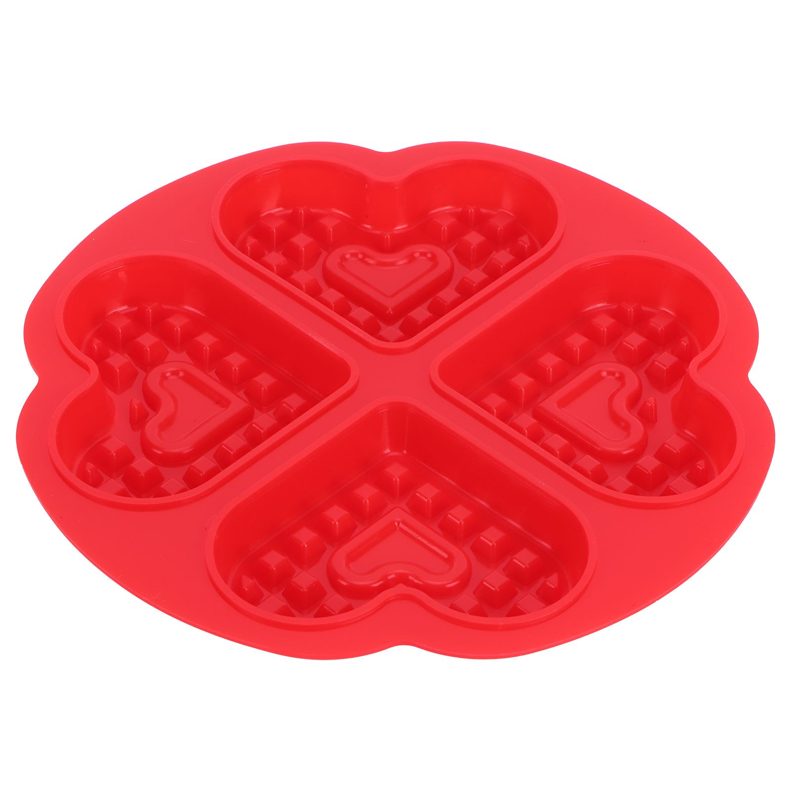DIY Waffle Mold Reusable Silicone Muffin Cake Mould Baking Utensil Kitchen