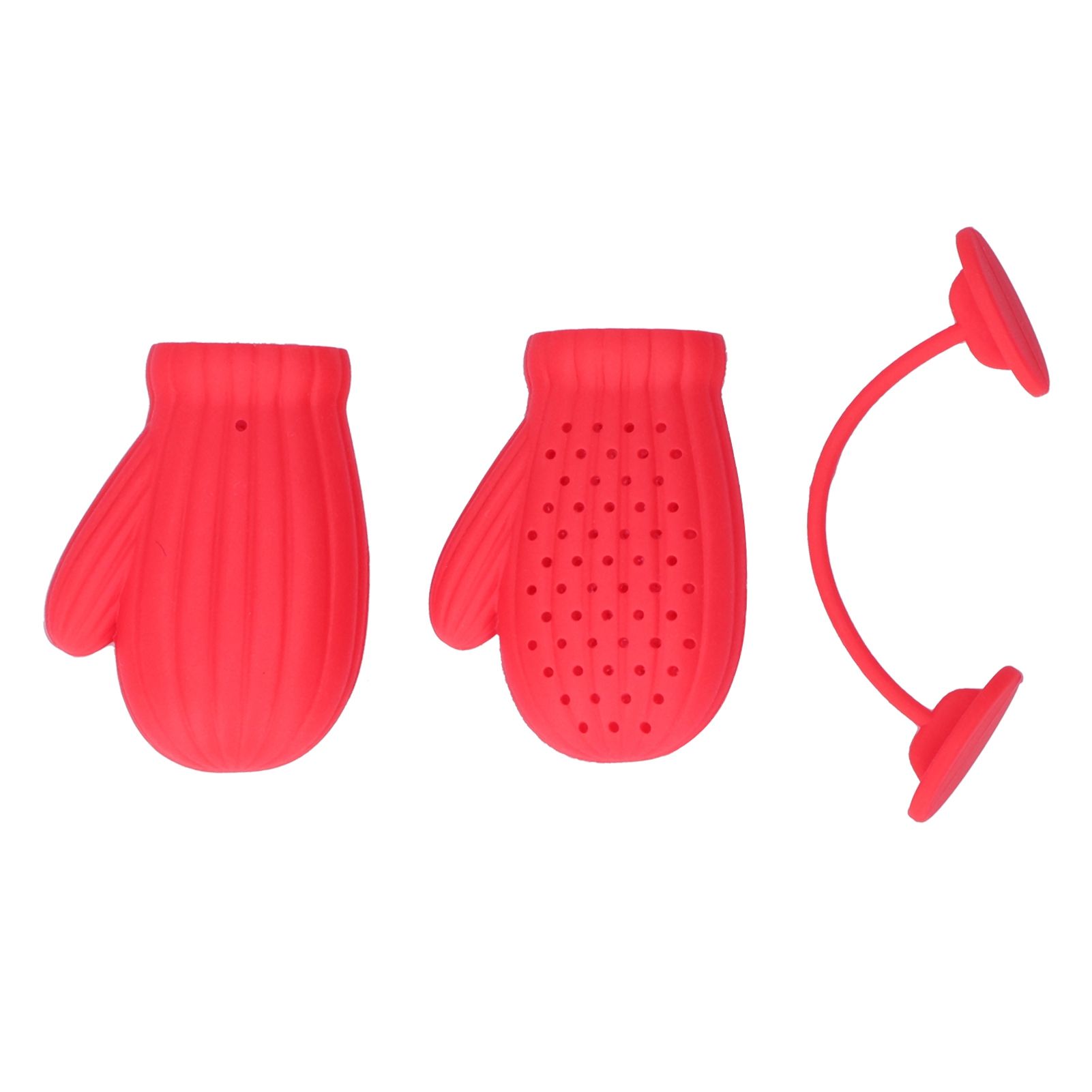 Gloves Shaped Tea Infuser Silicone Tea Filter Strainers Halloween Gift Kitchen view 11