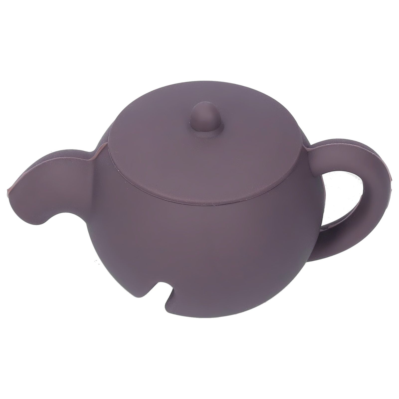 Silicone Tea Infuser Multifunction Teapot Shape Tea Leaf Strainer Filter Brown view 13