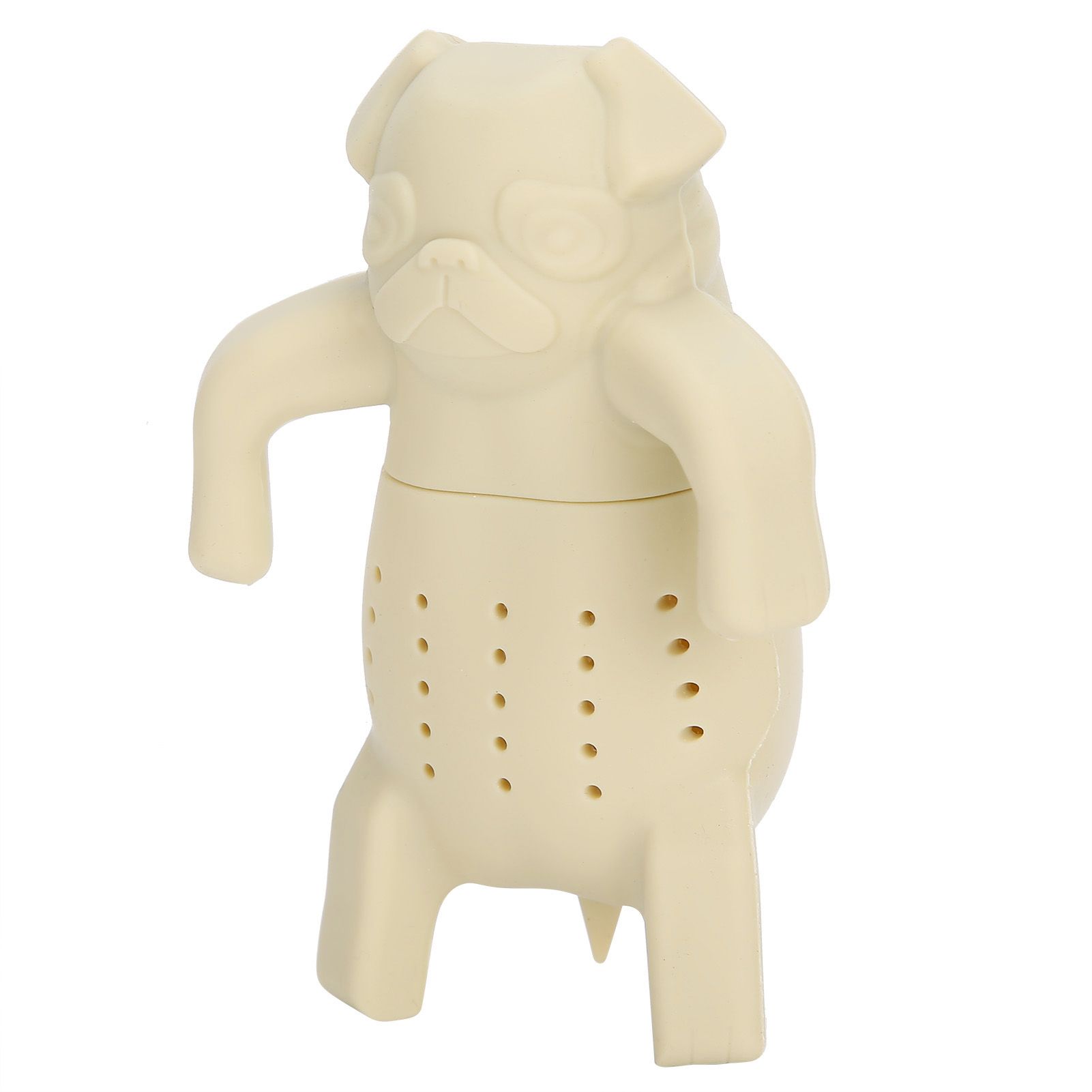Cute Dog Shape Tea Strainer Silicone Tea Leaf Infuser Filter for Home Office view 2
