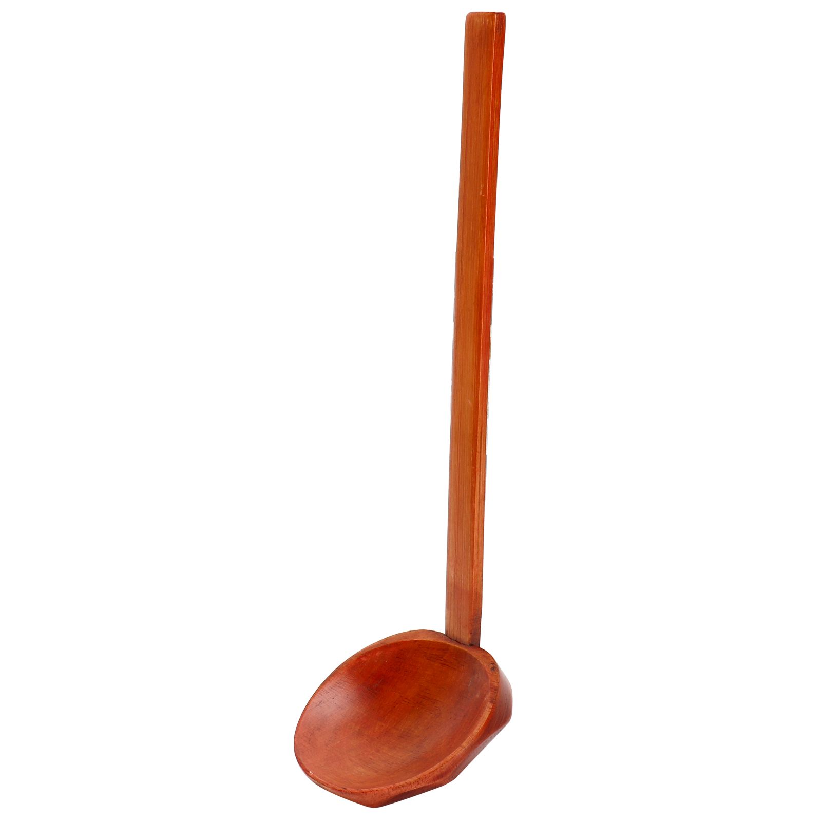 Wooden Noodle Spoon Stylish Food Grade Long Handle Soup Spoon for Hot Pot Ramen view 2