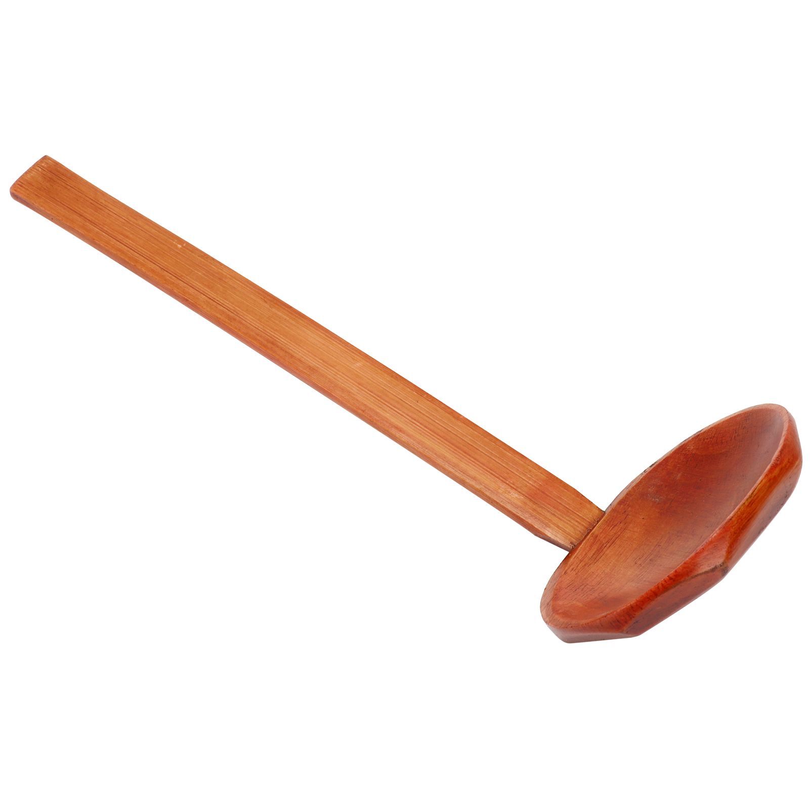 Wooden Noodle Spoon Stylish Food Grade Long Handle Soup Spoon for Hot Pot Ramen view 4