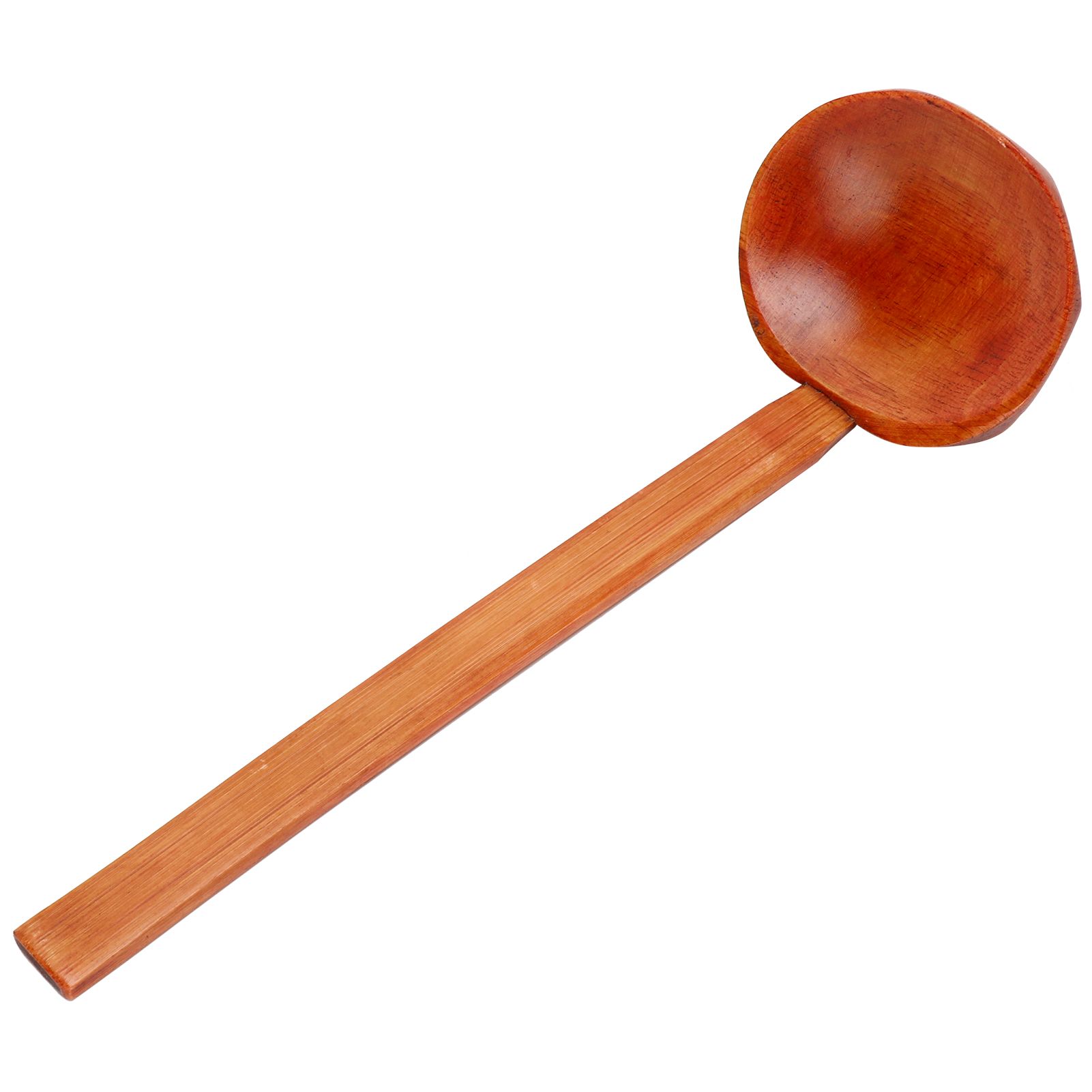 Wooden Noodle Spoon Stylish Food Grade Long Handle Soup Spoon for Hot Pot Ramen view 5