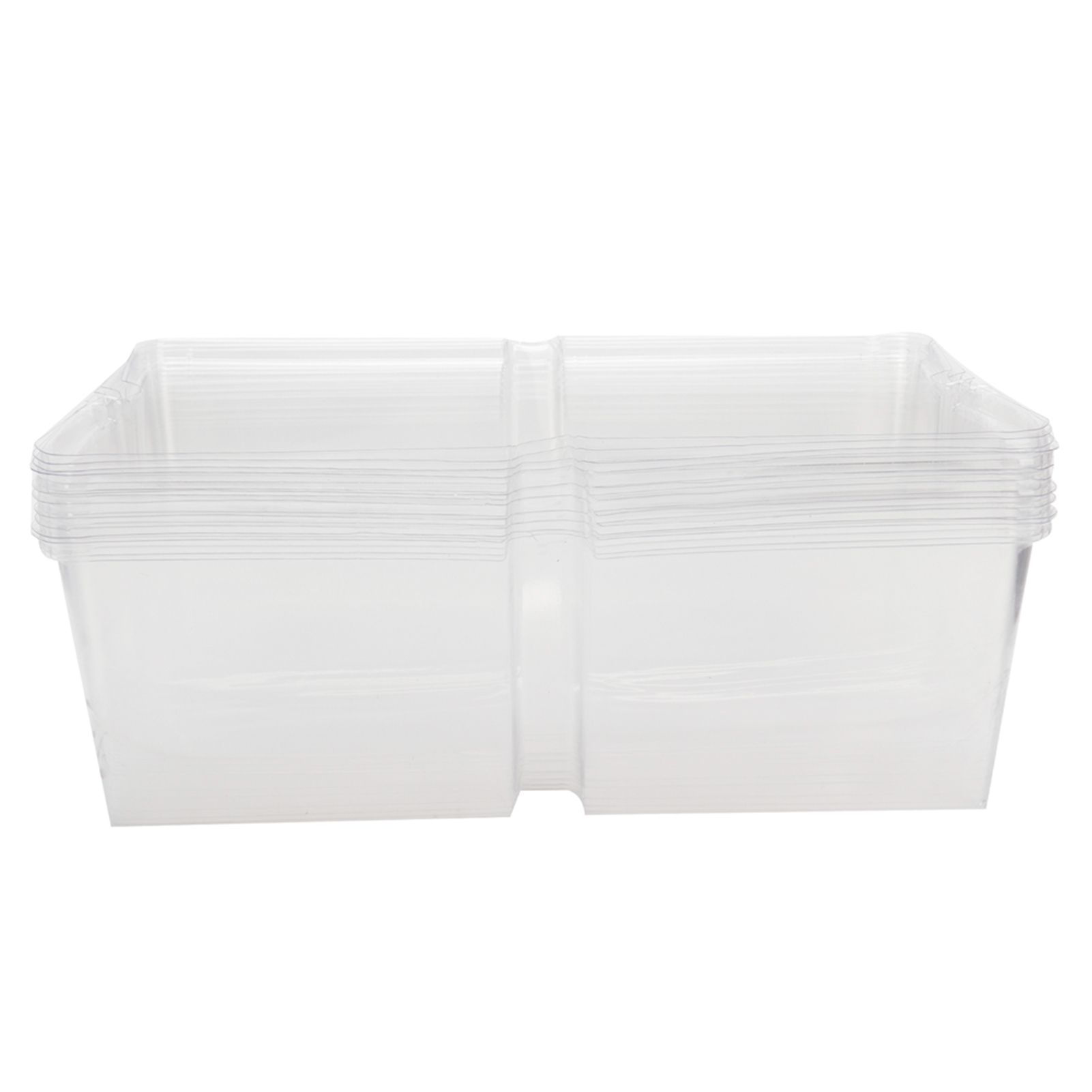 10pcs Baking Cake Box 4 Grid Triangular Transparent Material Cake Box for view 6