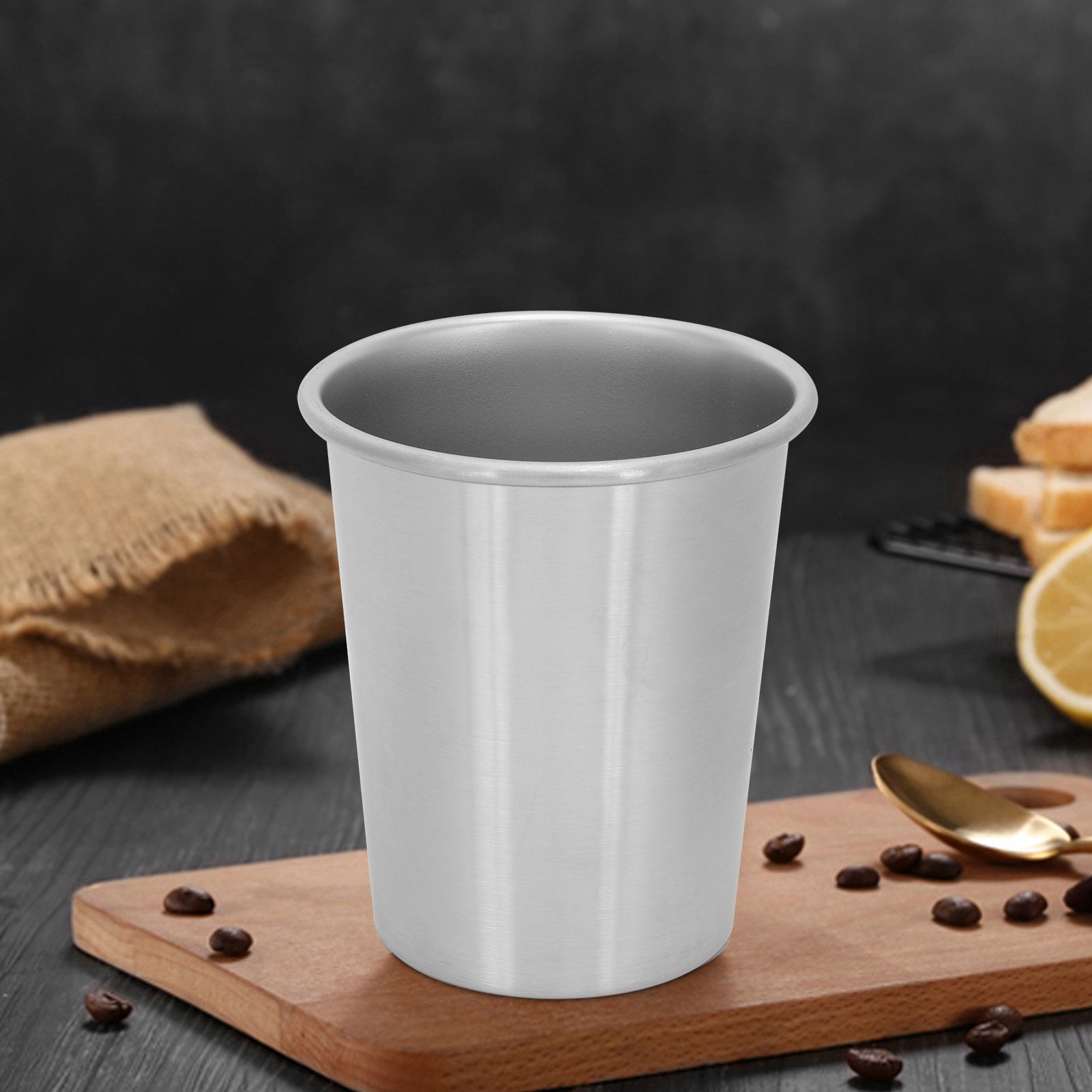 Water Cup Portable Non Slip 304 Stainless Steel Beer Wine Mug Drinkware for view 14
