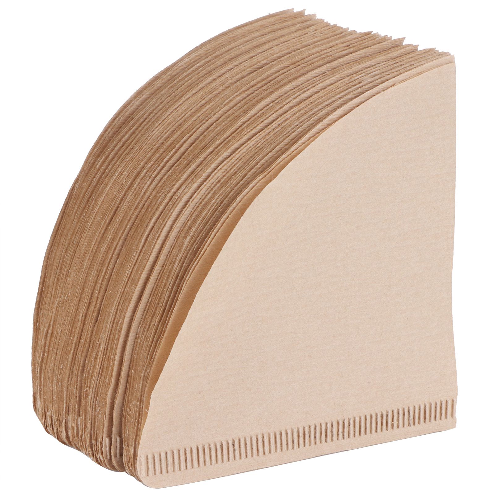 100Pcs Coffee Filter Paper Cone Shaped Disposable Coffer Filters Accessory 14x10cm view 2
