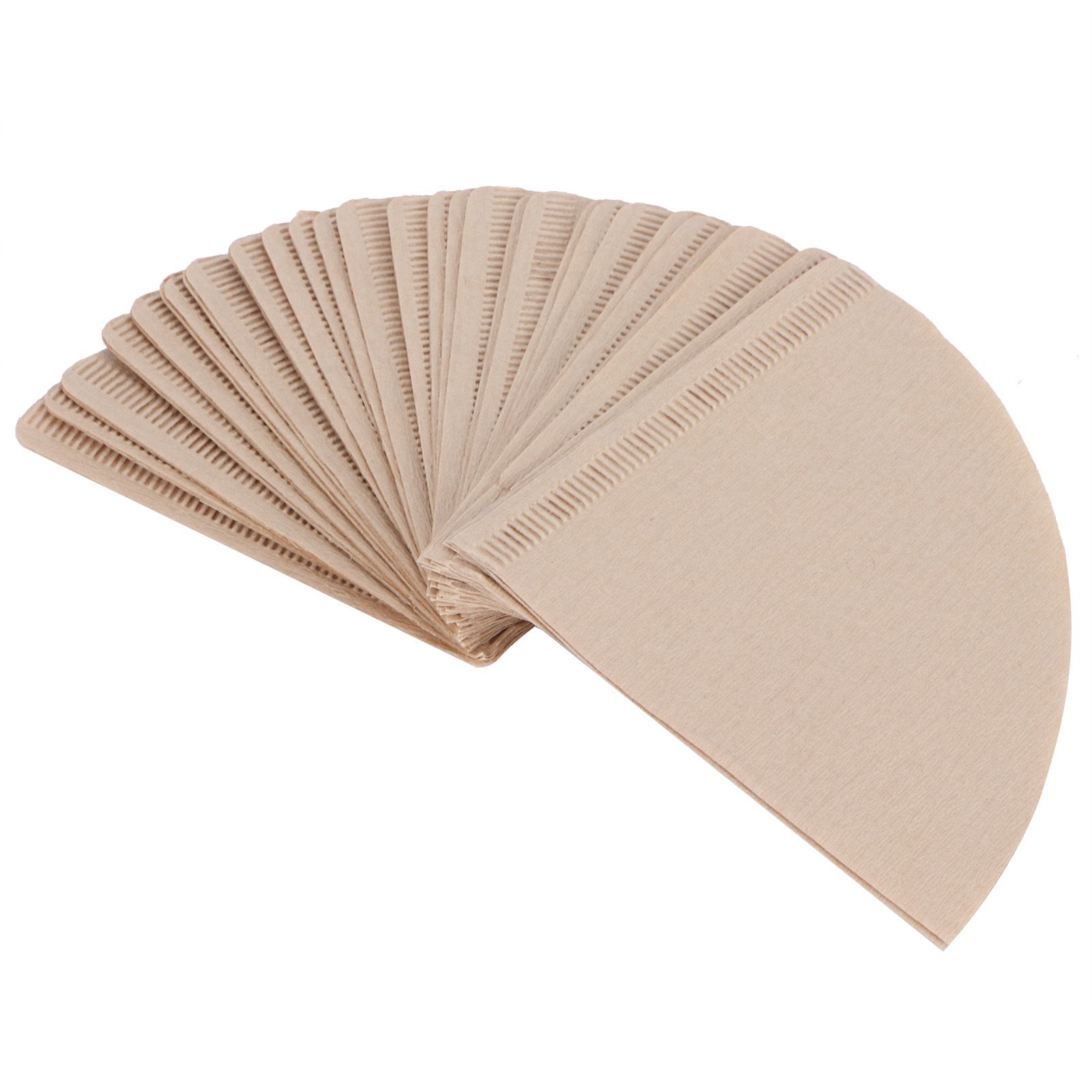 100Pcs Coffee Filter Paper Cone Shaped Disposable Coffer Filters Accessory 14x10cm view 4