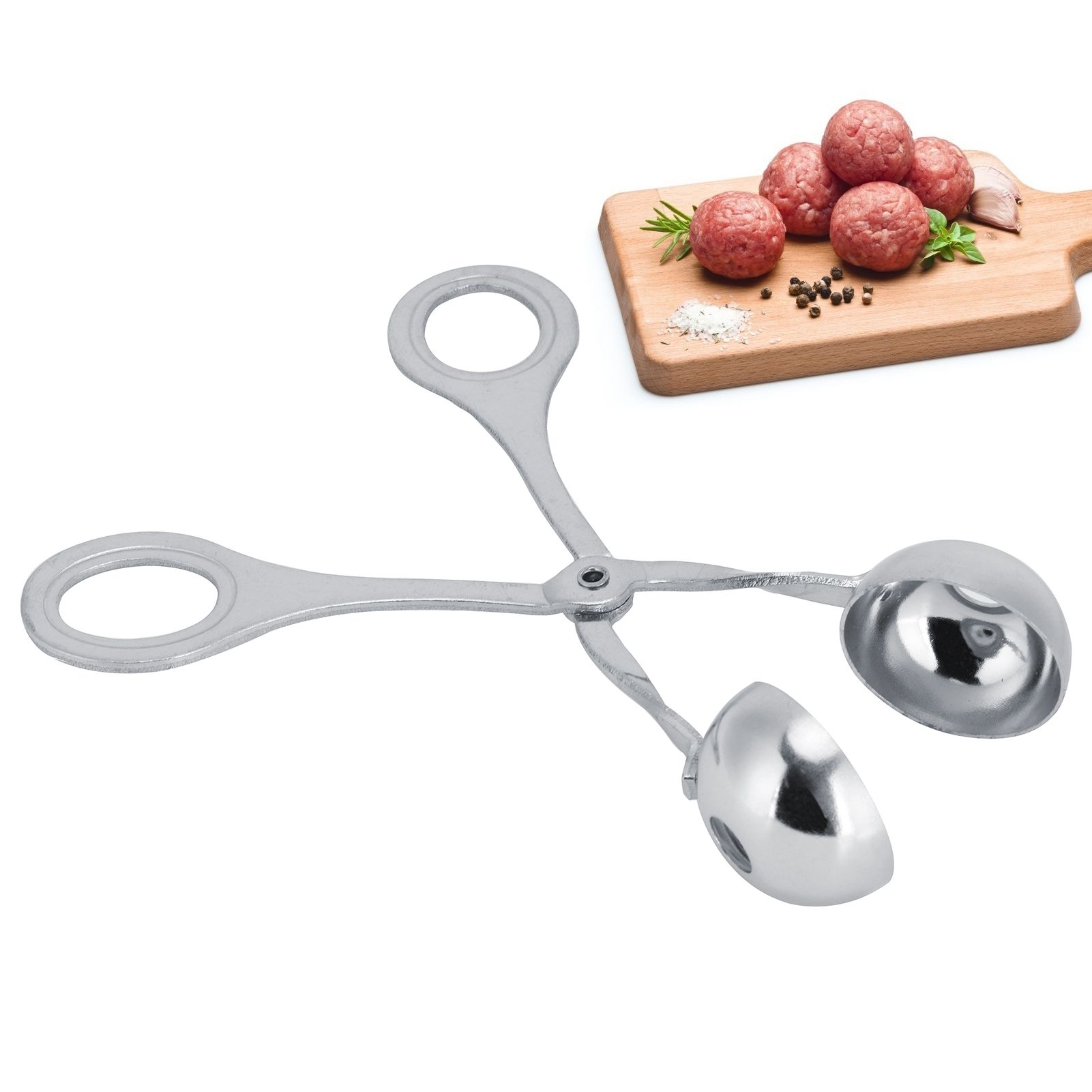 Meatball Scoop Stainless Steel DIY Meat Ball Maker Tongs Home Kitchen AccessoriesS view 12