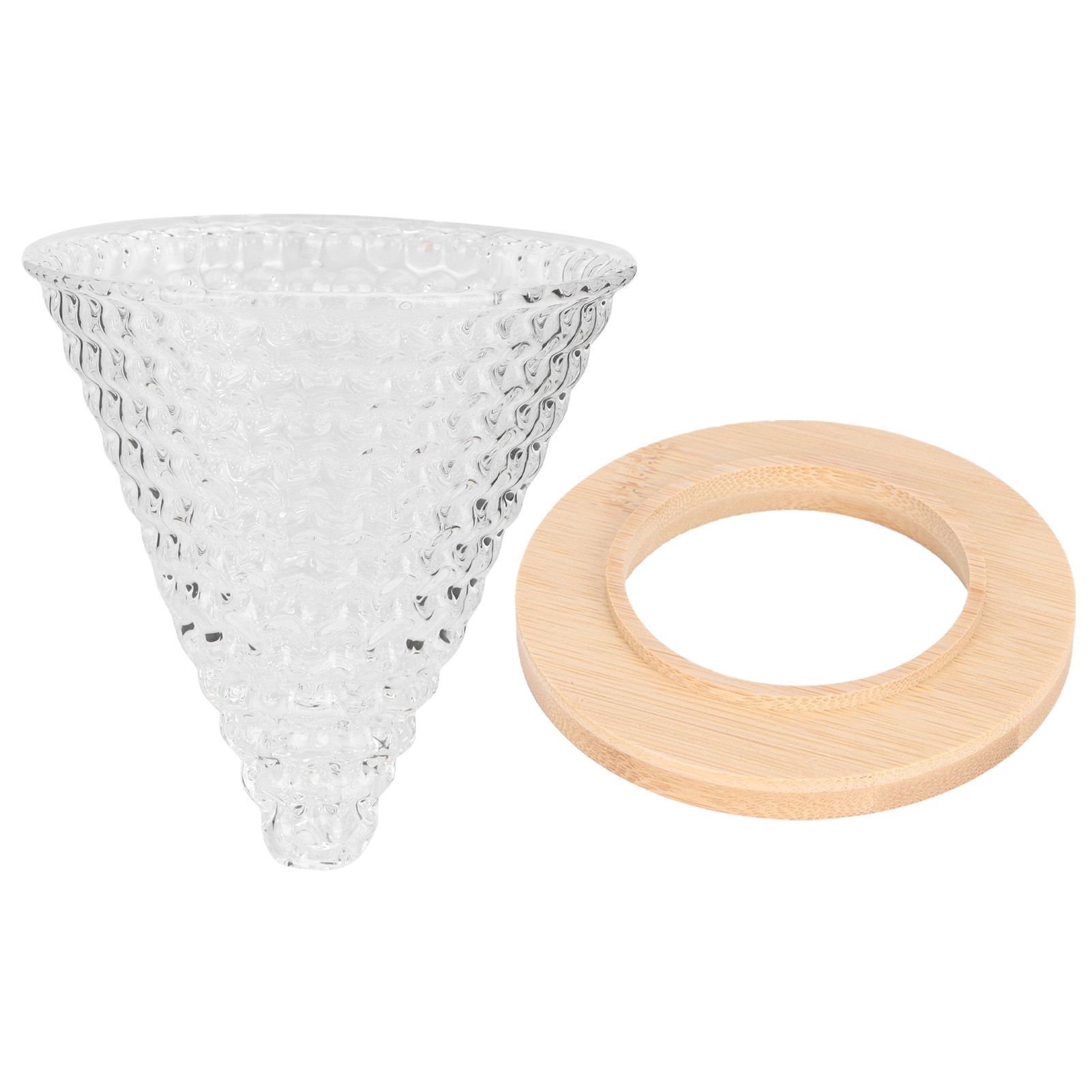 Coffee Pot Filter reusable glass Coffee Dripper Funnel Kettle Brewer