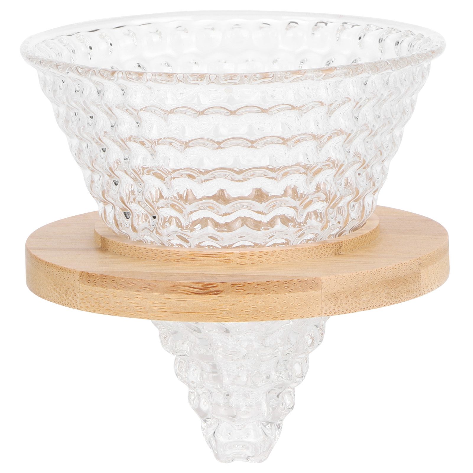 Coffee Pot Filter reusable glass Coffee Dripper Funnel Kettle Brewer view 3