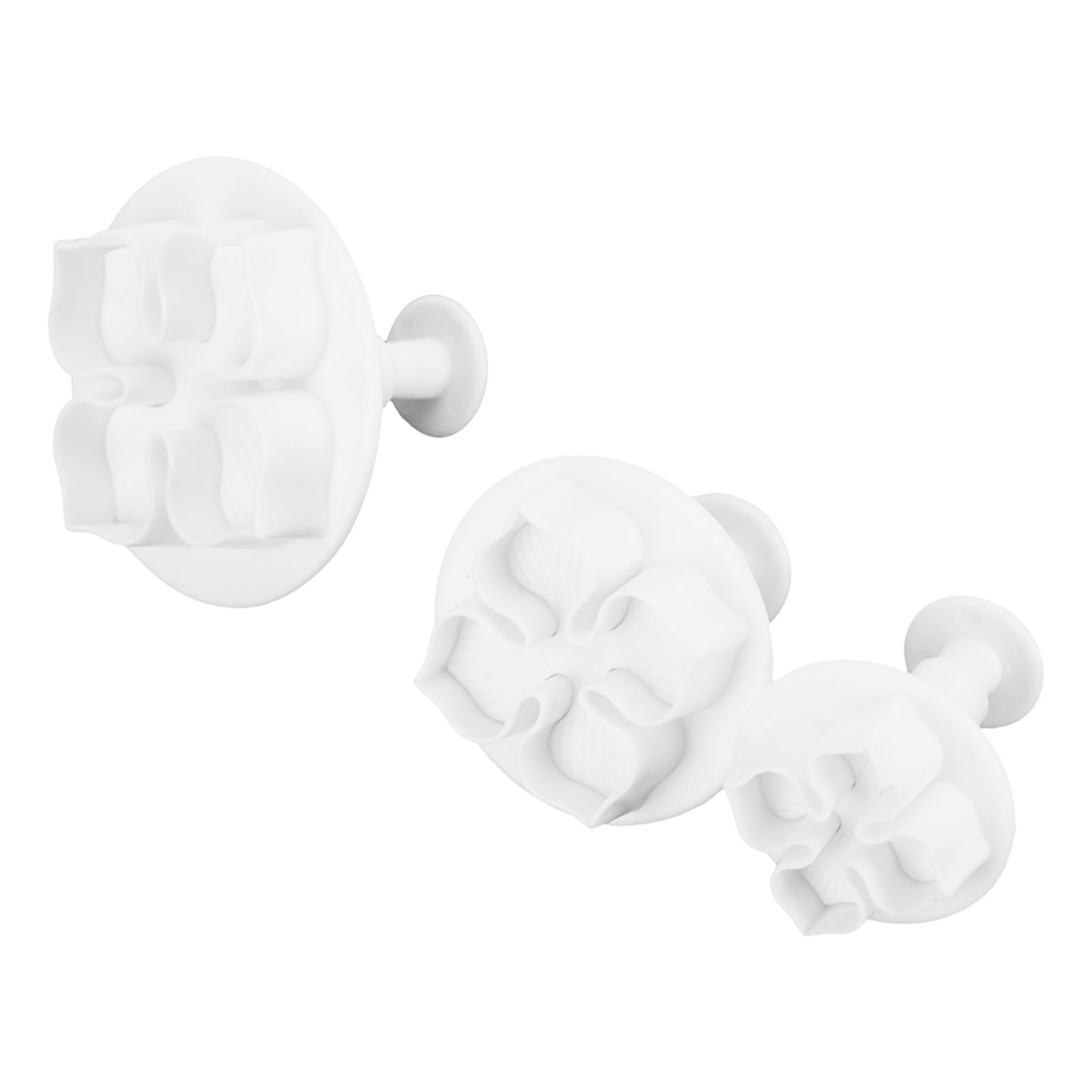 3Pcs Cake Decorating Mold Hydrangea Pattern Biscuits Cutter Spring Mold Baking view 2