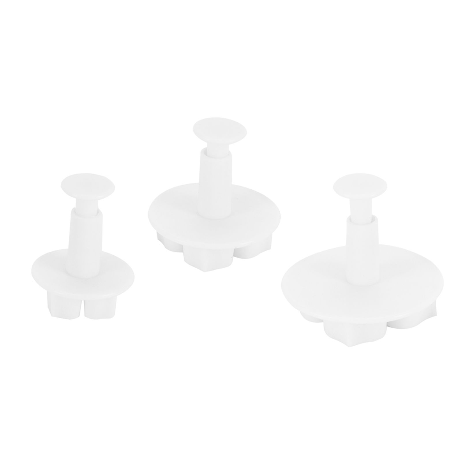 3Pcs Cake Decorating Mold Hydrangea Pattern Biscuits Cutter Spring Mold Baking view 5