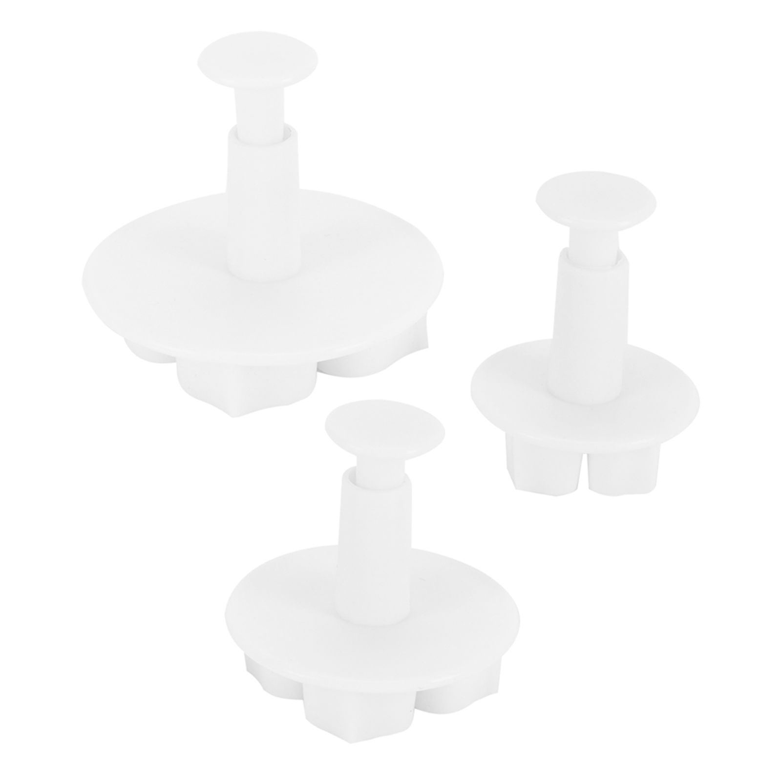 3Pcs Cake Decorating Mold Hydrangea Pattern Biscuits Cutter Spring Mold Baking view 6
