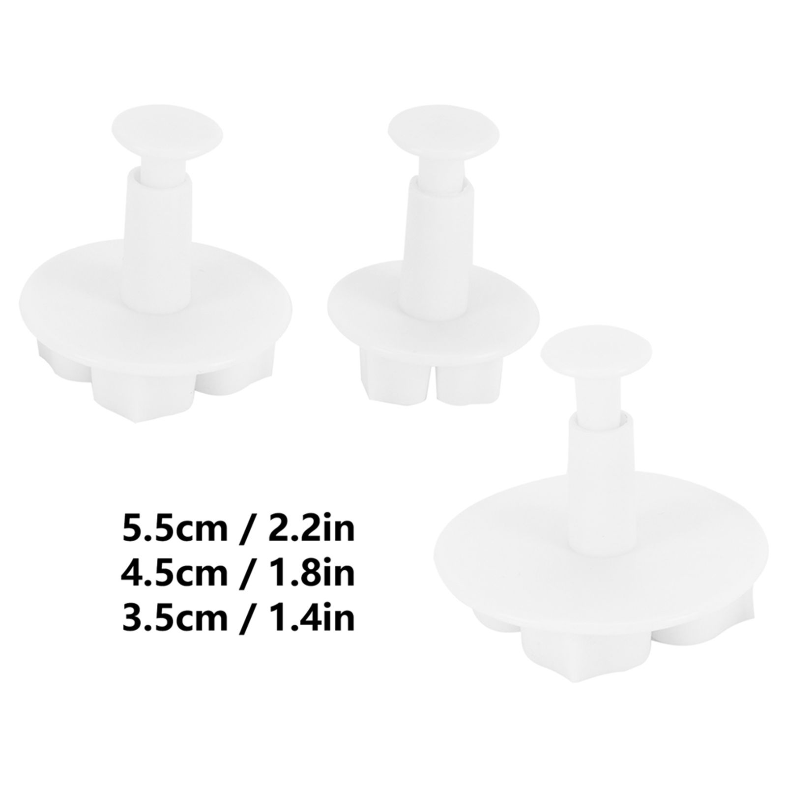 3Pcs Cake Decorating Mold Hydrangea Pattern Biscuits Cutter Spring Mold Baking view 14