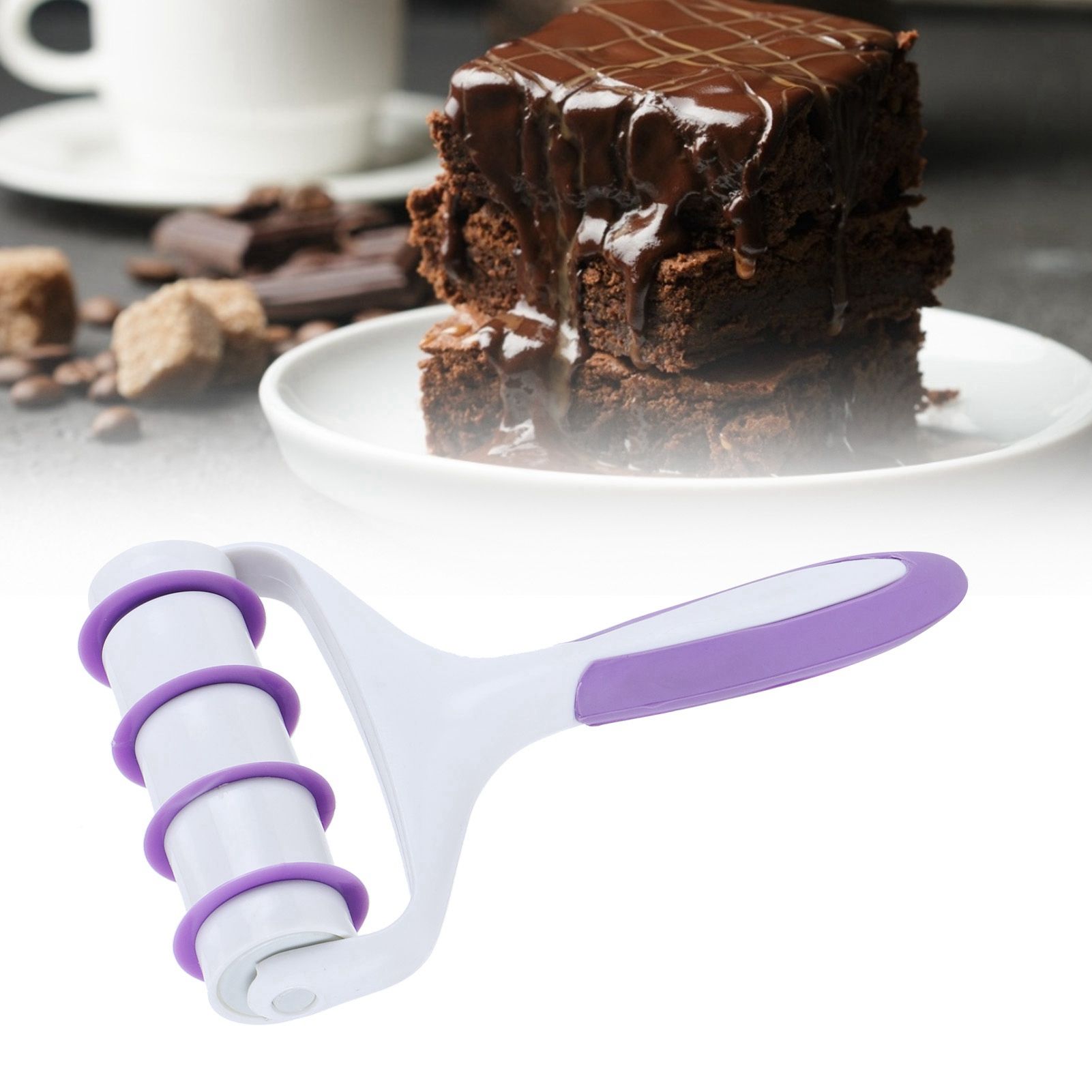 Fondant Dough Roller Cutter Biscuits Pastry Mold Household Baking Cake DIY view 10