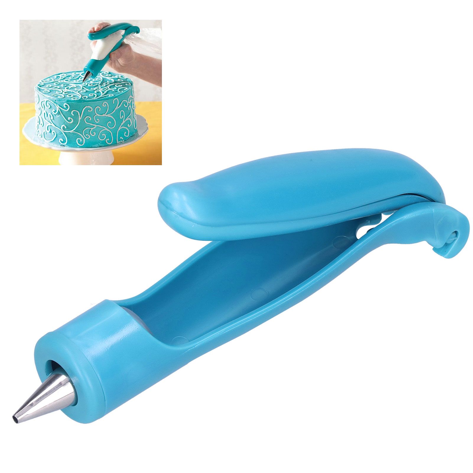 Pastry Icing Pen Set Multifunction Cake Fondant Cream Decorating Pen Baking view 13