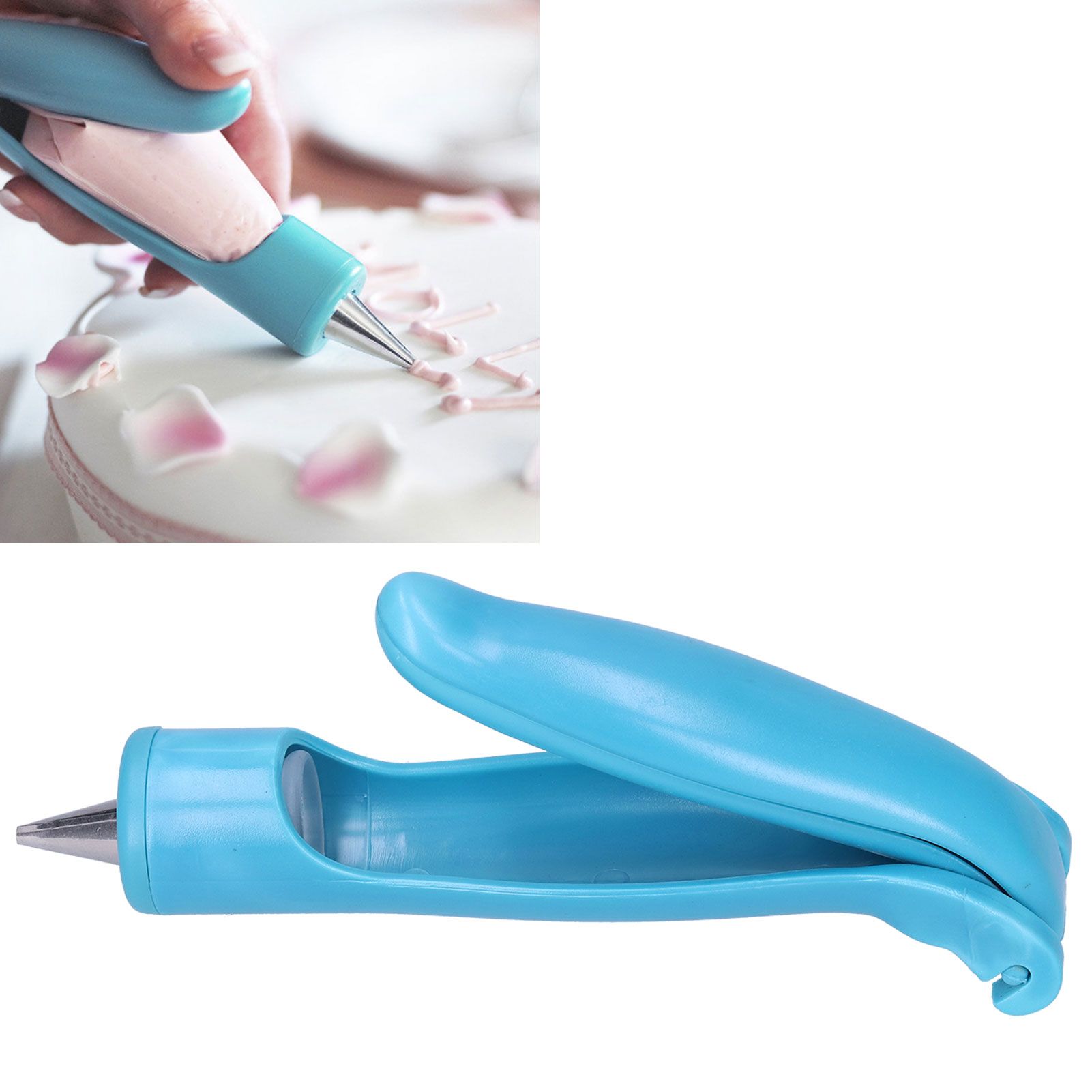 Pastry Icing Pen Set Multifunction Cake Fondant Cream Decorating Pen Baking view 14