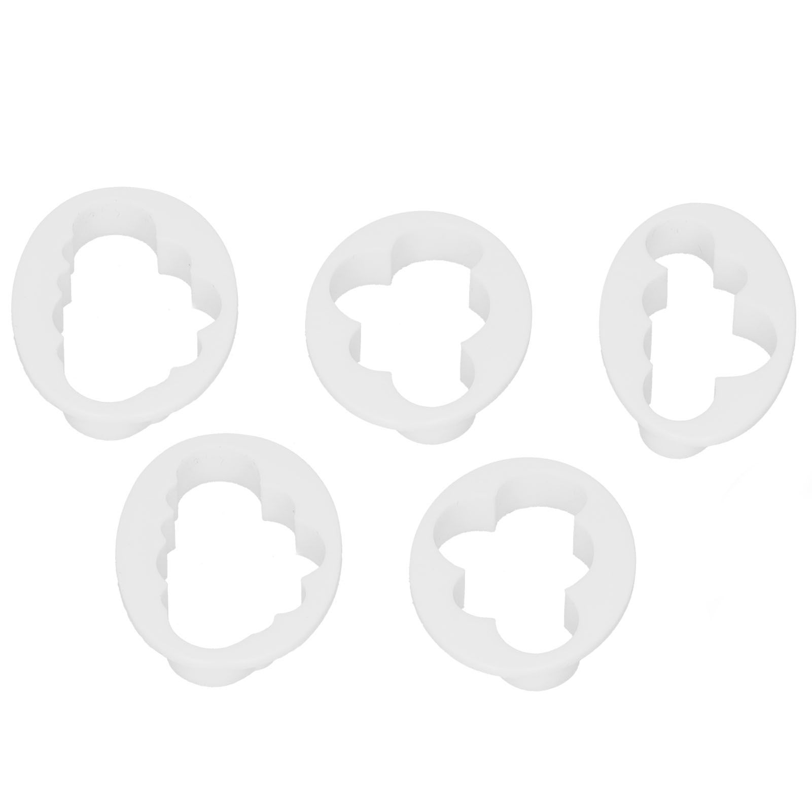 5PCS Cake Mould Cookies Cutter Mold Fondant Baking Maker Mould DIY Decorating