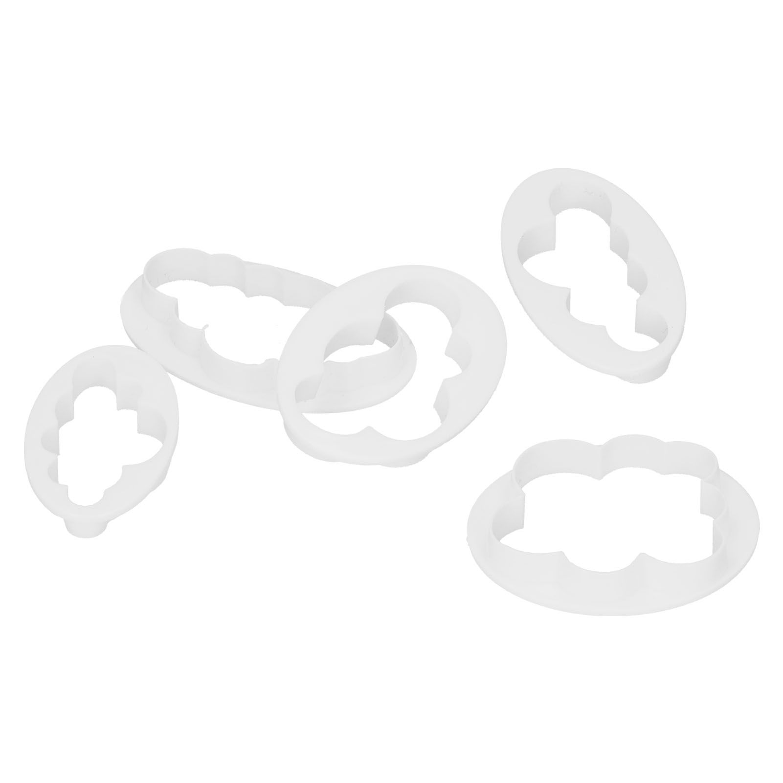 5PCS Cake Mould Cookies Cutter Mold Fondant Baking Maker Mould DIY Decorating view 2