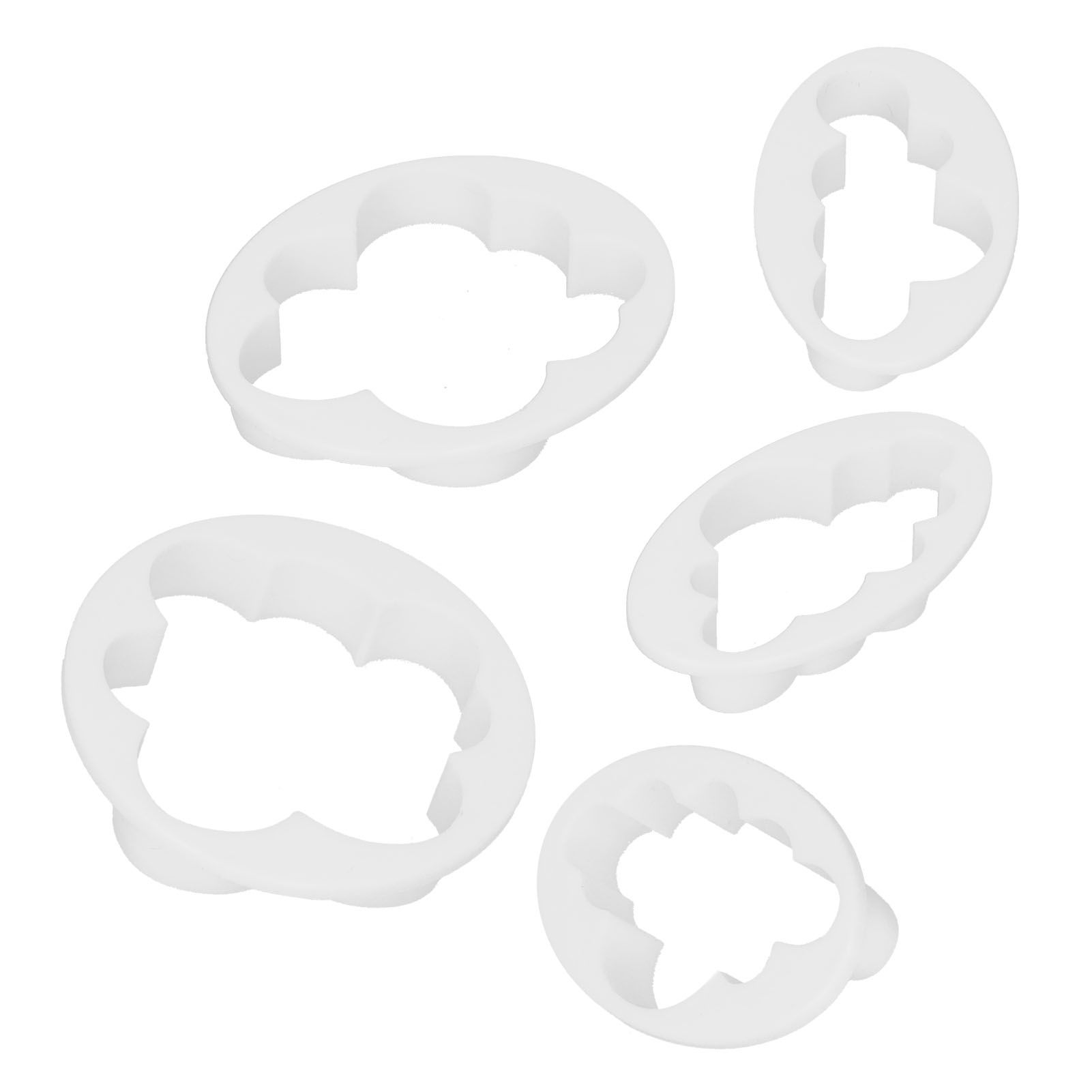 5PCS Cake Mould Cookies Cutter Mold Fondant Baking Maker Mould DIY Decorating view 5