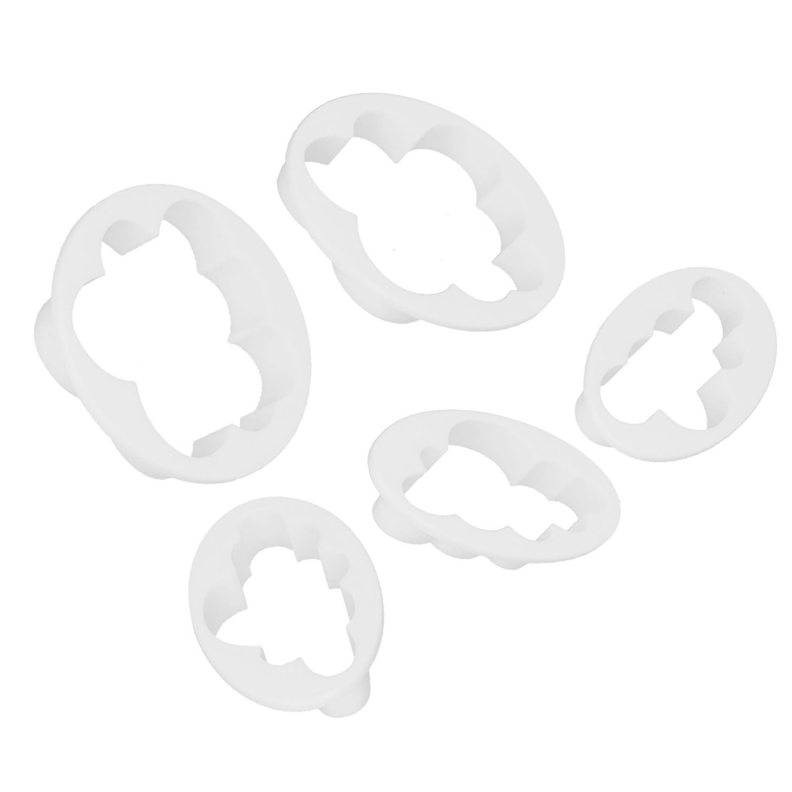 5PCS Cake Mould Cookies Cutter Mold Fondant Baking Maker Mould DIY Decorating view 9