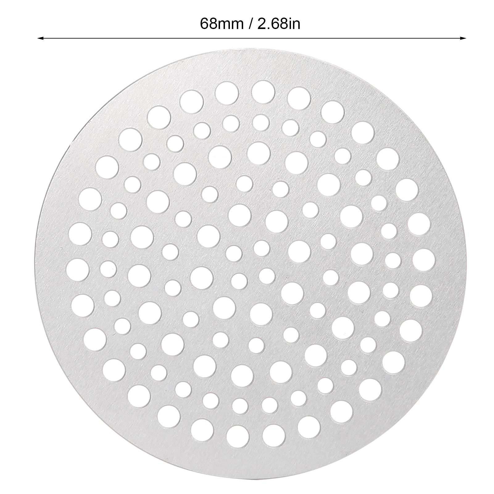 68mm Round Floor Drain Cover Sewer Anti Blocking Hair Strainer Filter Drain view 11