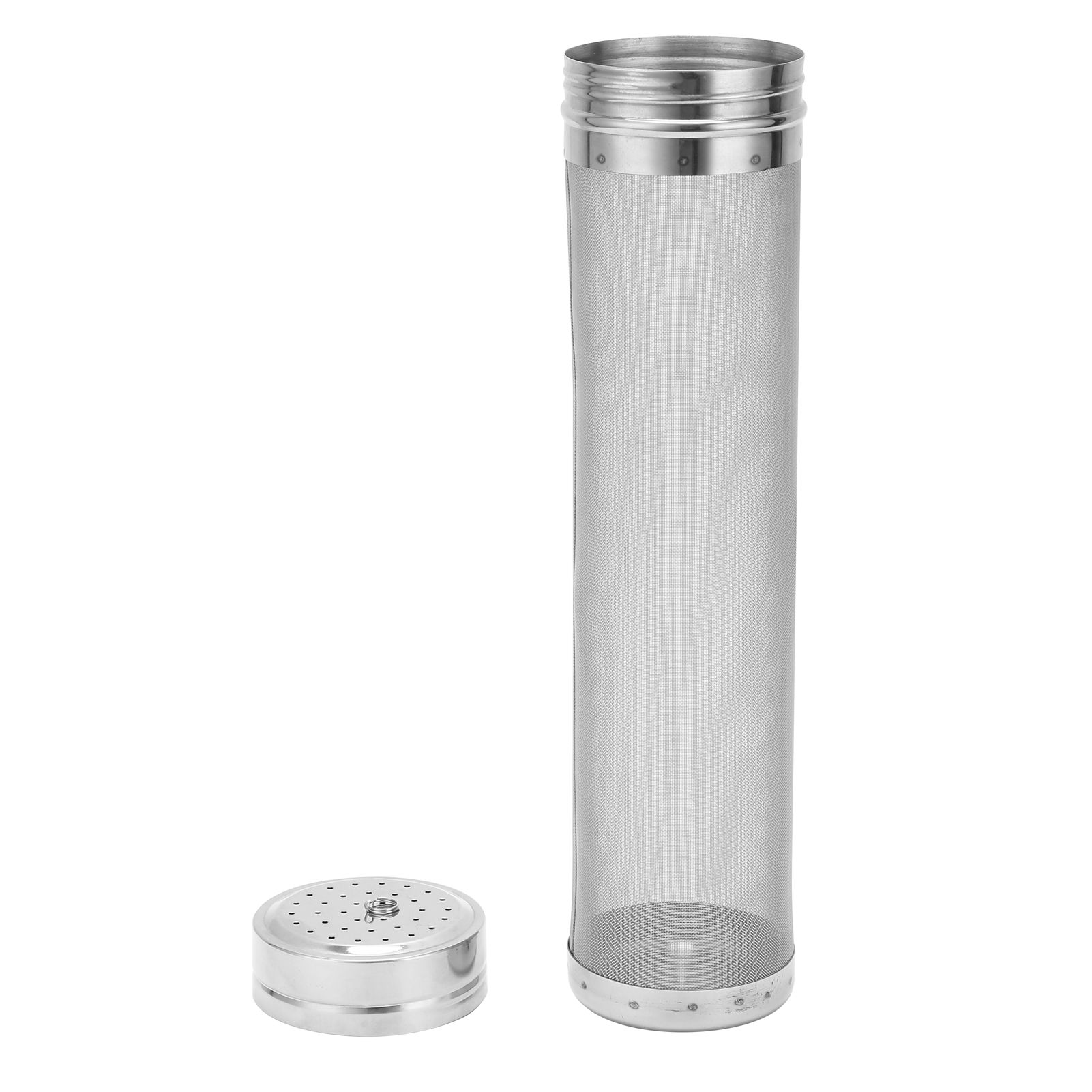 50 Mesh Stainless Steel Homebrew Beer Filter Brewing Filter Barrel Useful Tool view 2