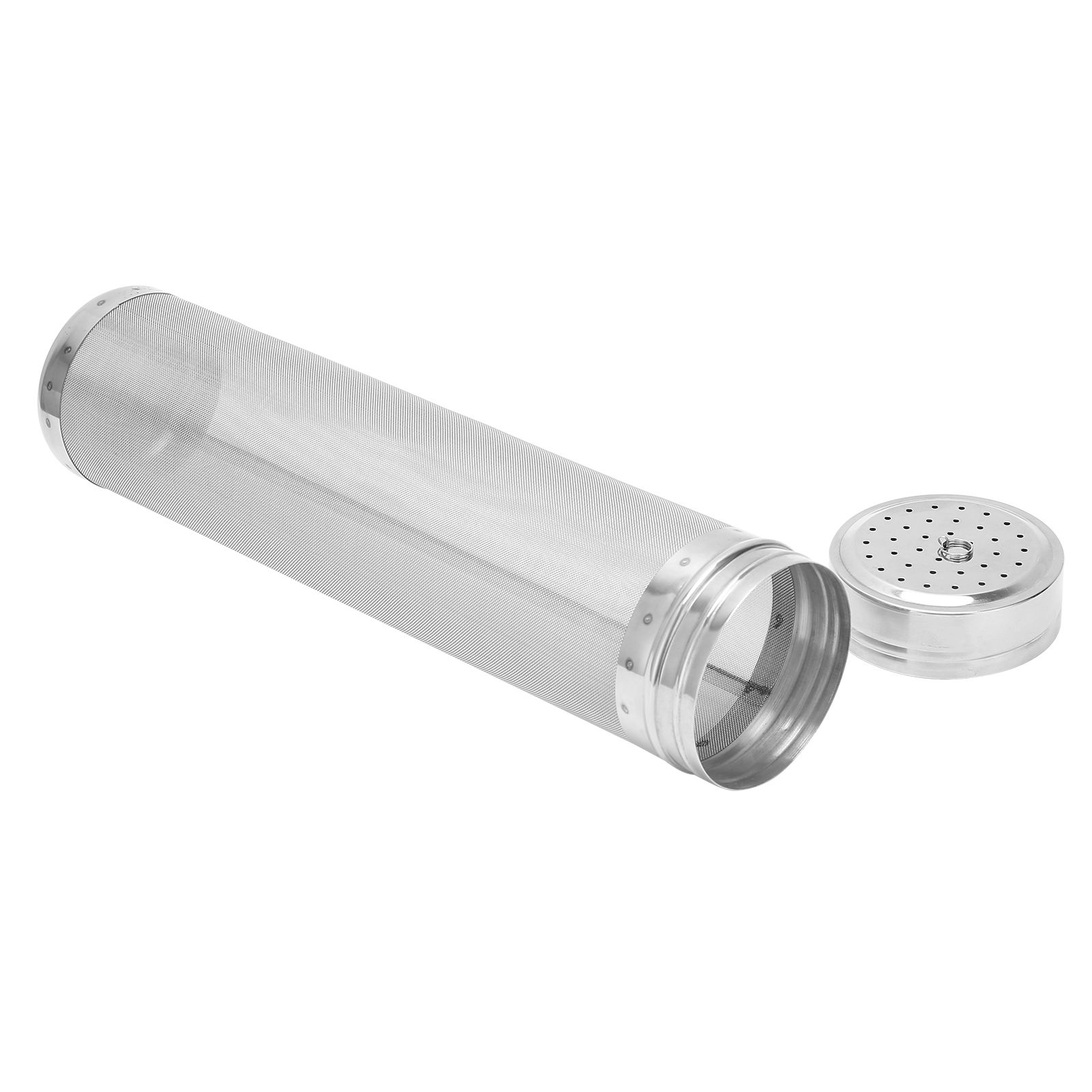 50 Mesh Stainless Steel Homebrew Beer Filter Brewing Filter Barrel Useful Tool view 7