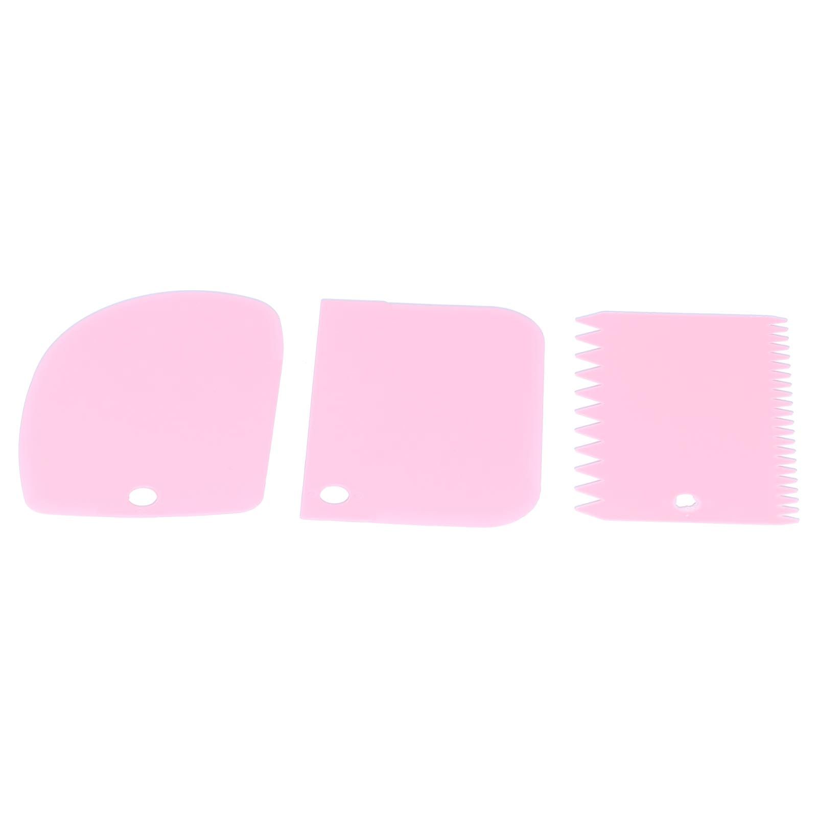 3PCS/Set Cake Cream Scraper Dough Pasty Cutters Scraper Kitchen Tool DIY view 2