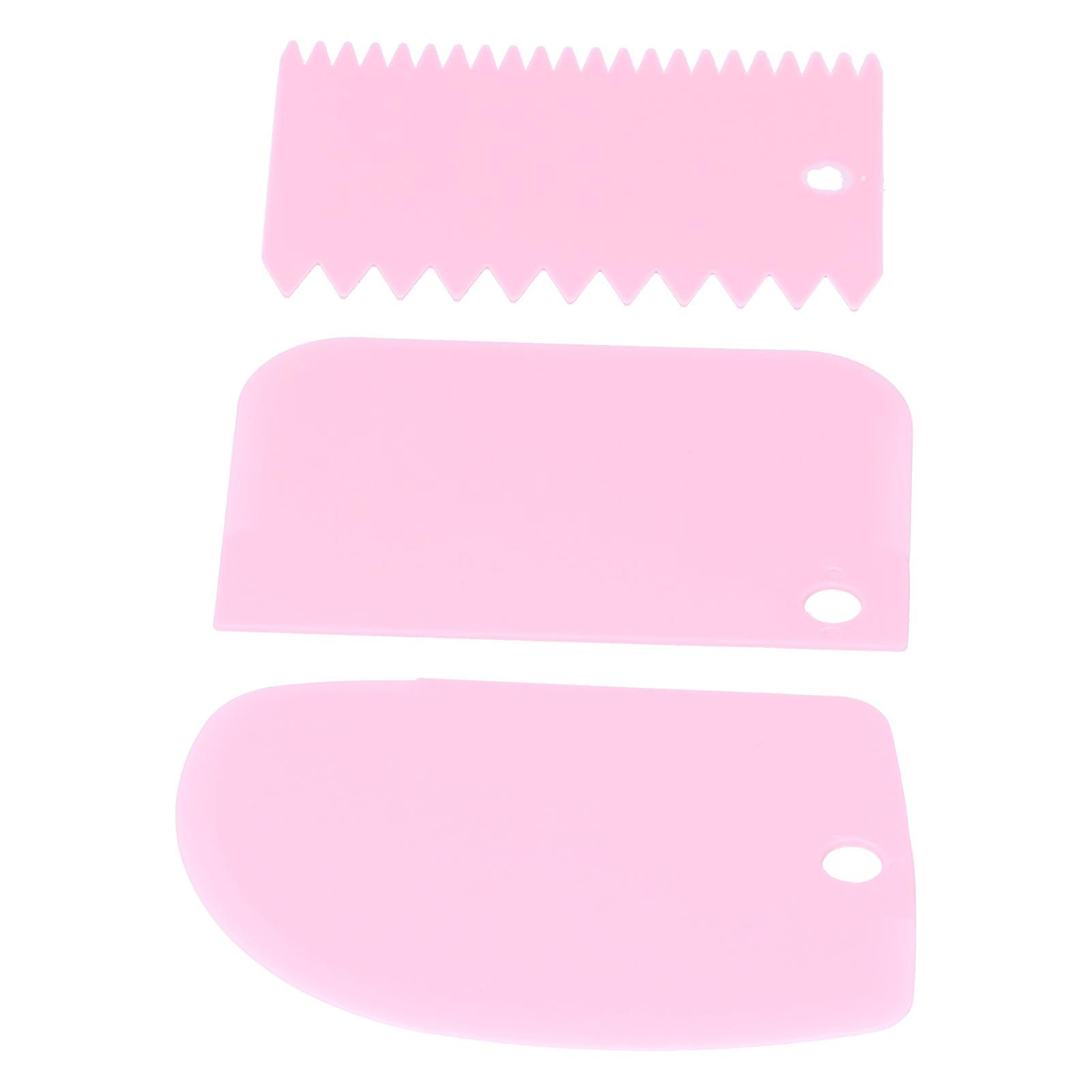 3PCS/Set Cake Cream Scraper Dough Pasty Cutters Scraper Kitchen Tool DIY view 9