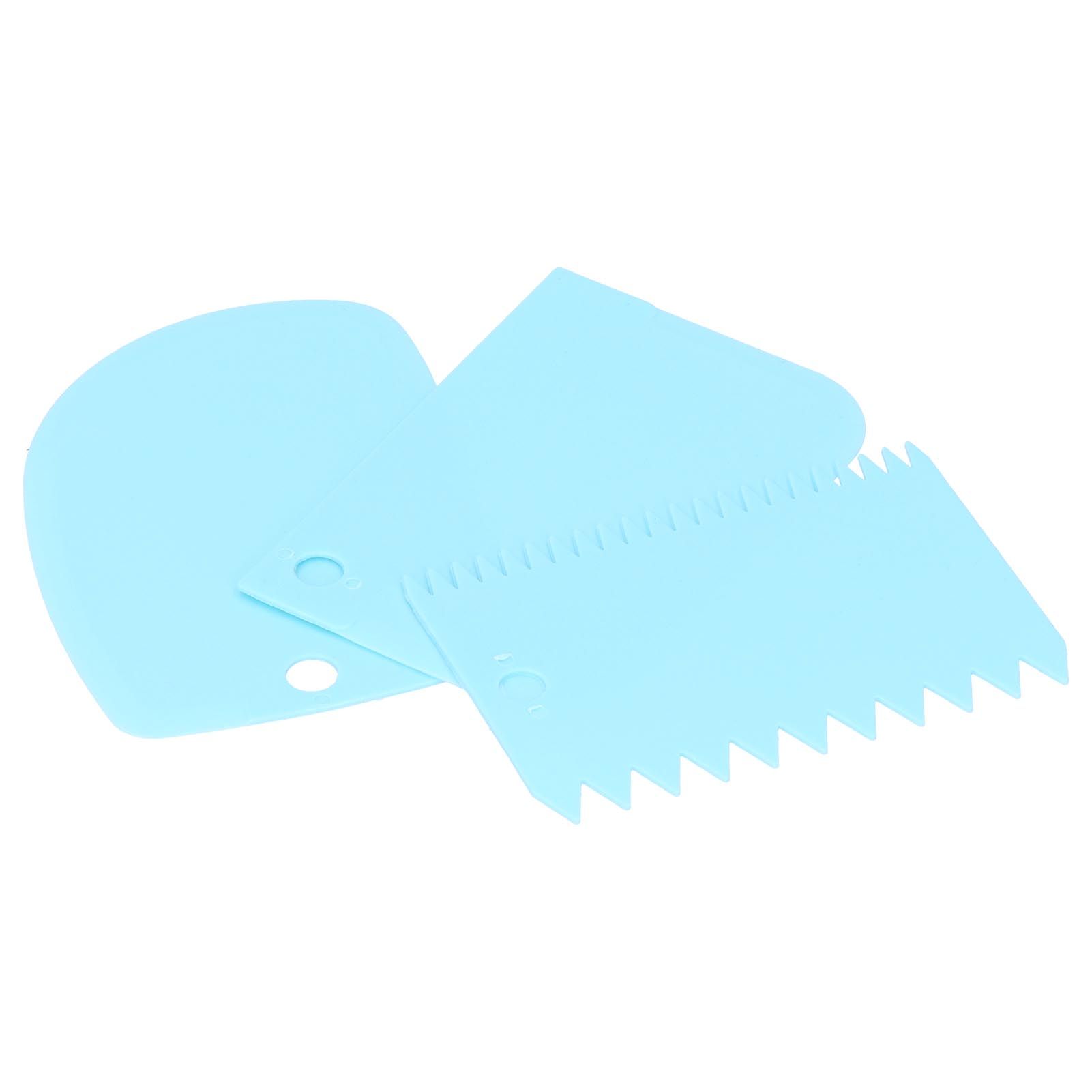 3PCS/Set Cake Cream Scraper Dough Pasty Cutters Scraper Kitchen Tool DIY view 7
