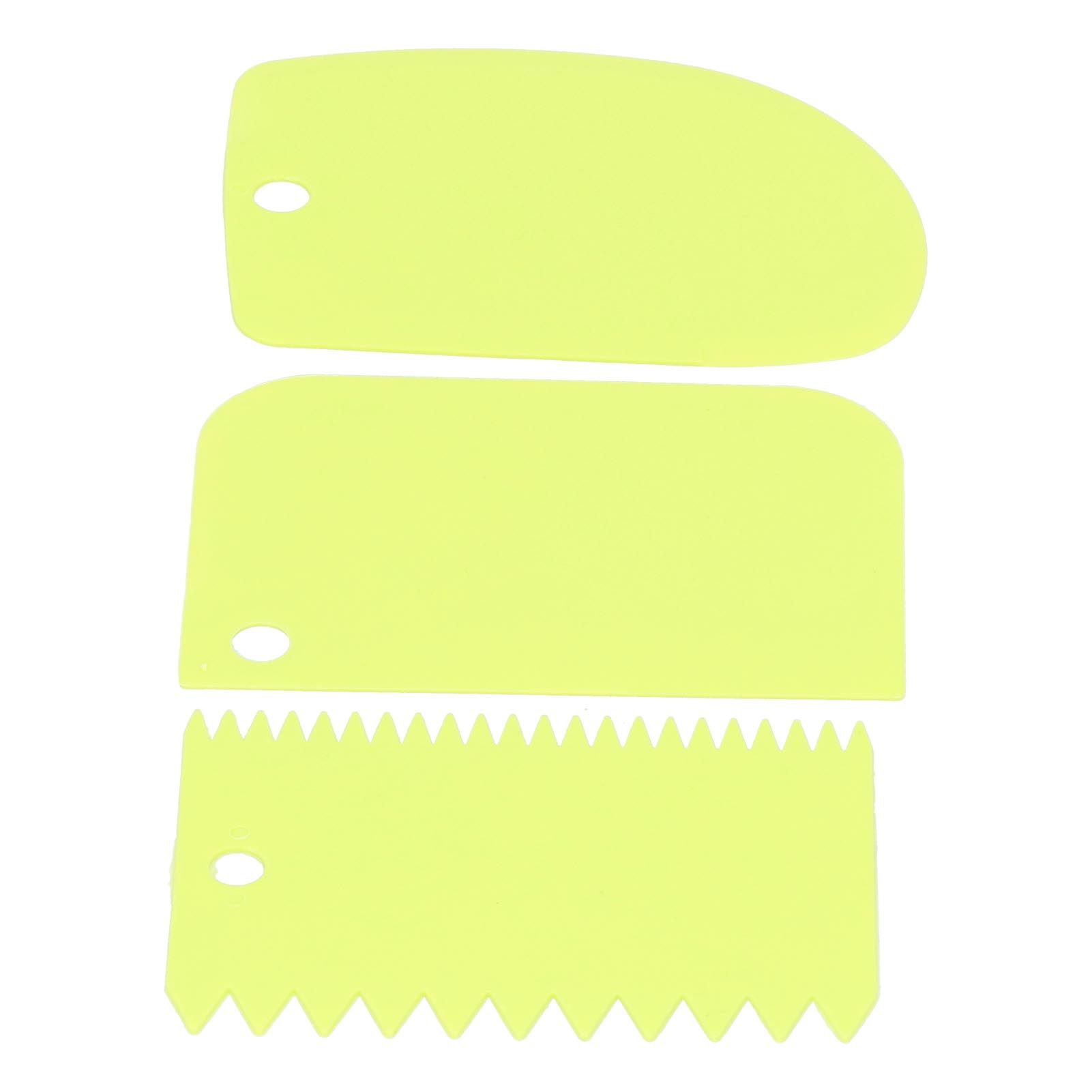3PCS/Set Cake Cream Scraper Dough Pasty Cutters Scraper Kitchen Tool DIY view 4