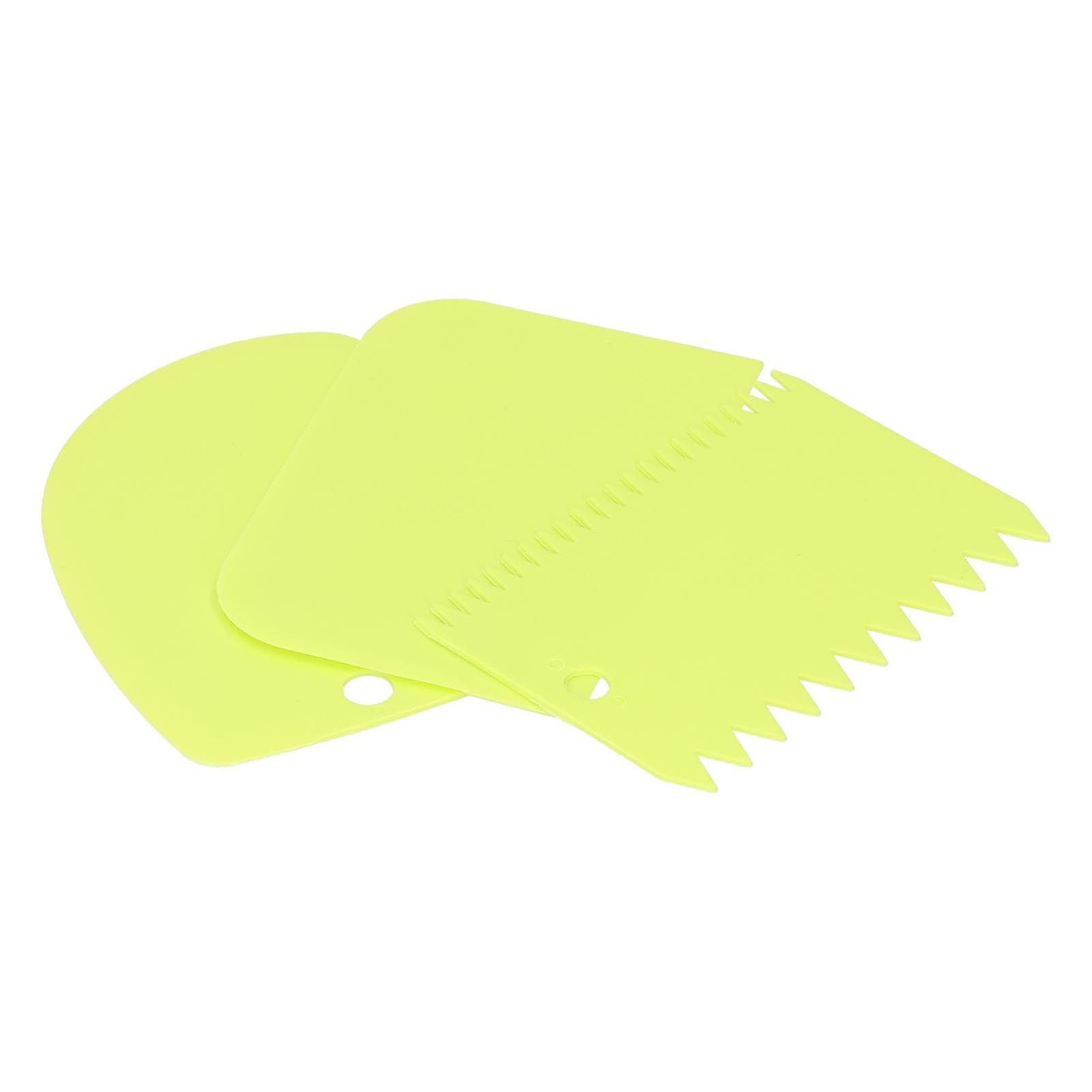 3PCS/Set Cake Cream Scraper Dough Pasty Cutters Scraper Kitchen Tool DIY view 14