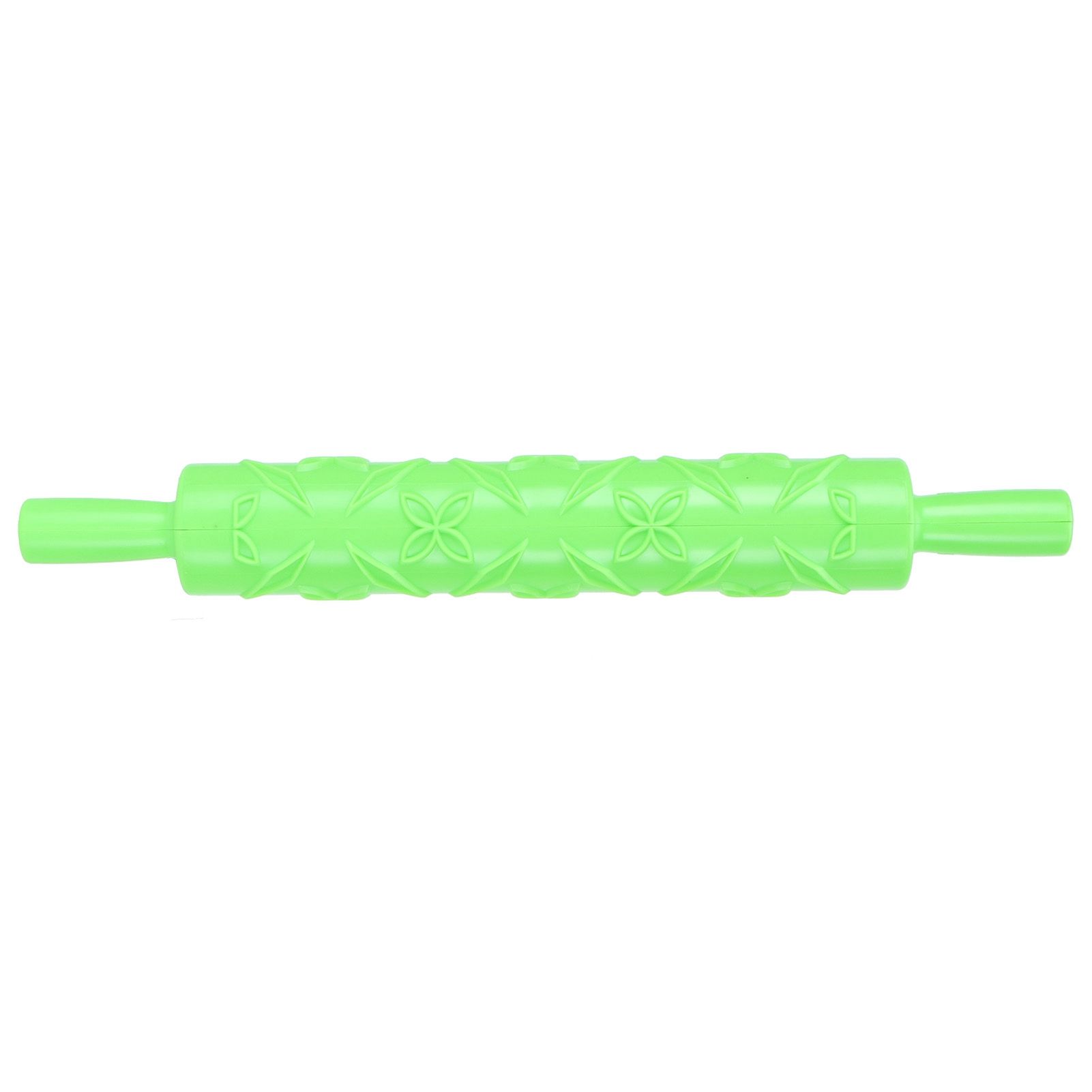 Fondant Cake Rolling Pin Embossing Roller Bakery Cookies Pastry Decorating