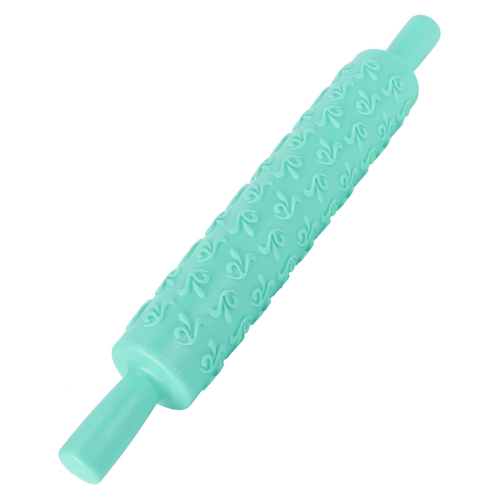 Fondant Cake Rolling Pin Embossing Roller Bakery Cookies Pastry Decorating view 6