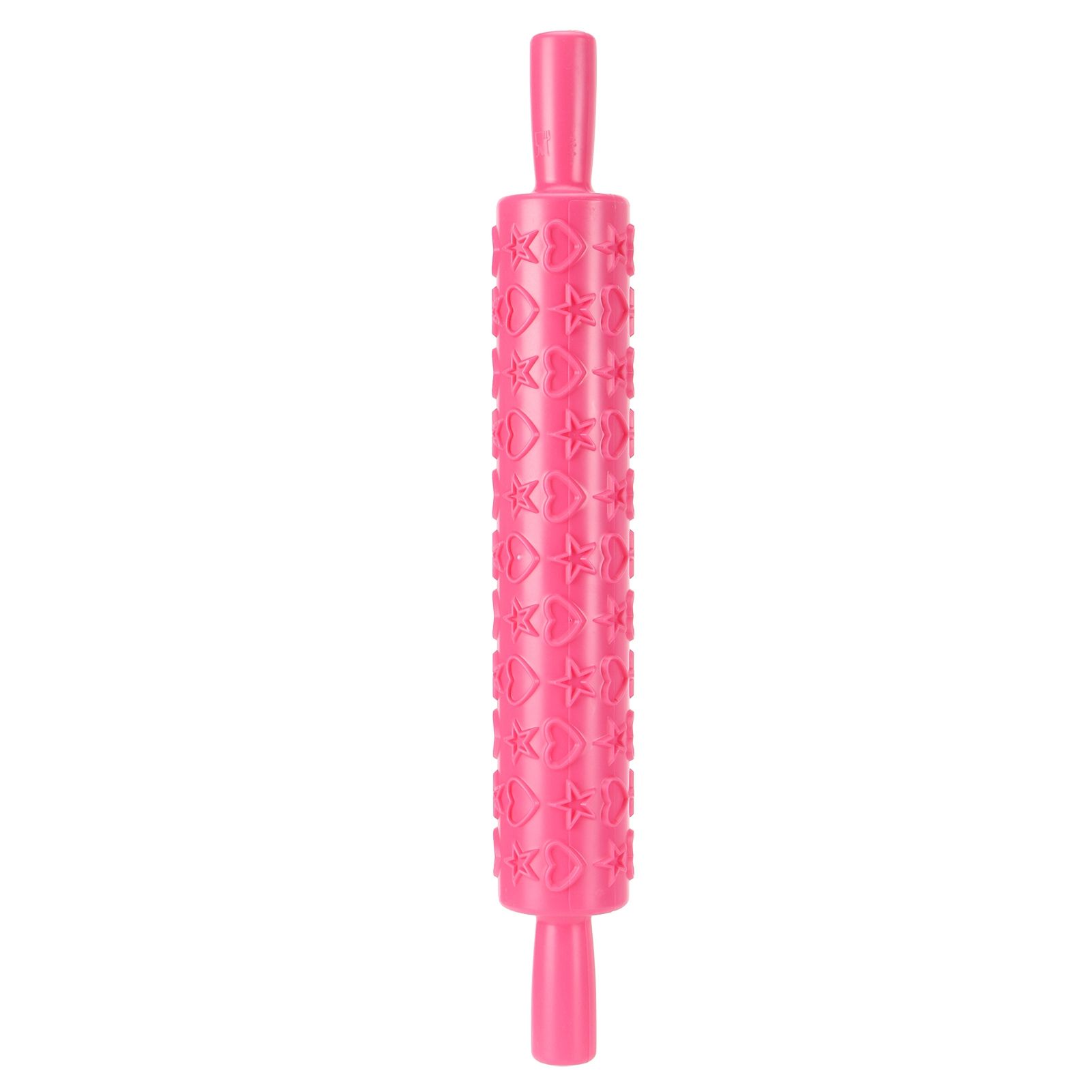 Fondant Cake Embossing Rolling Pin Baking Dough Roller Cookies Biscuits