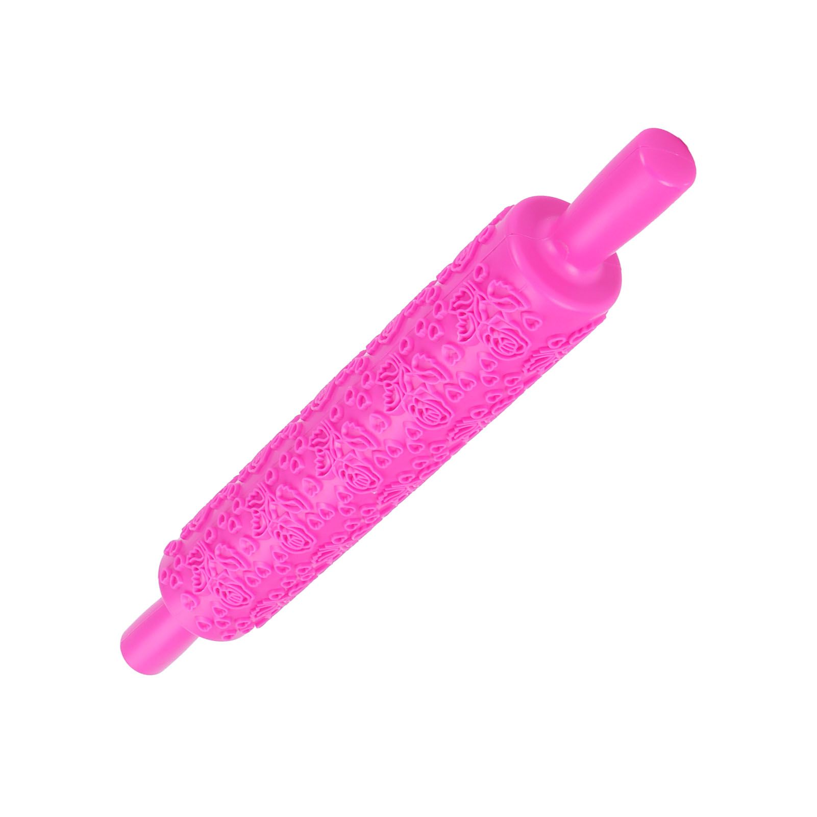Fondant Rolling Pin Plastic Embossed Roller for Cookies Biscuits Pastry Cake view 6