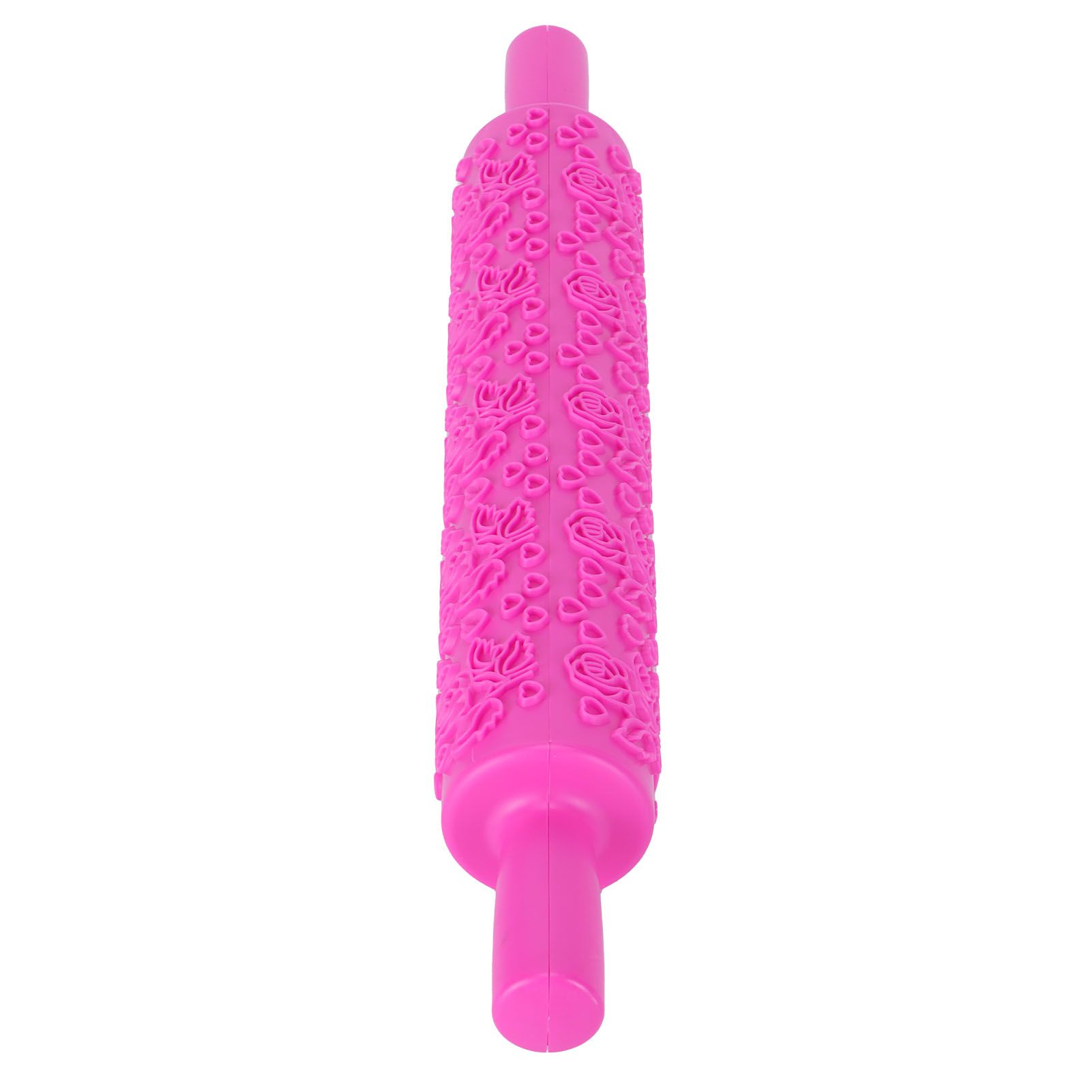 Fondant Rolling Pin Plastic Embossed Roller for Cookies Biscuits Pastry Cake view 8