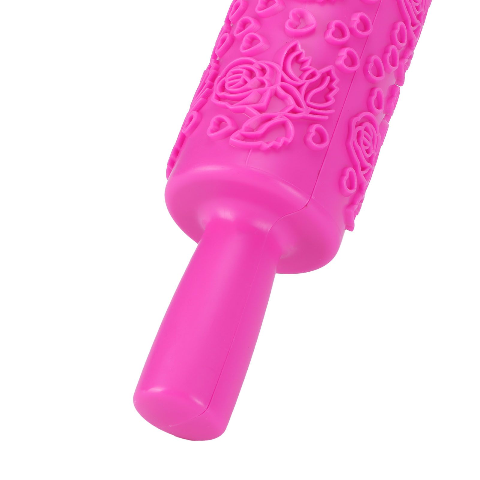 Fondant Rolling Pin Plastic Embossed Roller for Cookies Biscuits Pastry Cake view 13