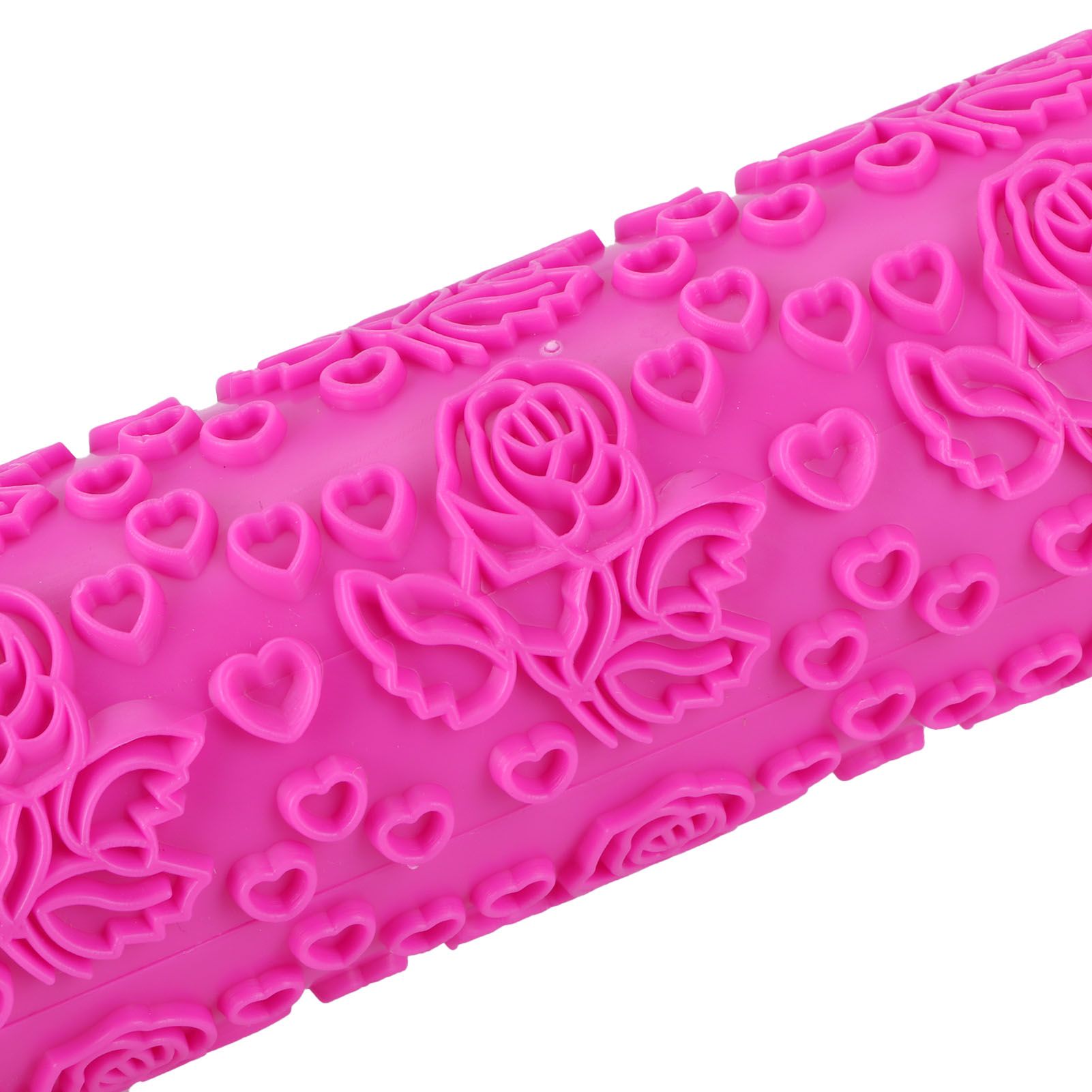 Fondant Rolling Pin Plastic Embossed Roller for Cookies Biscuits Pastry Cake view 14