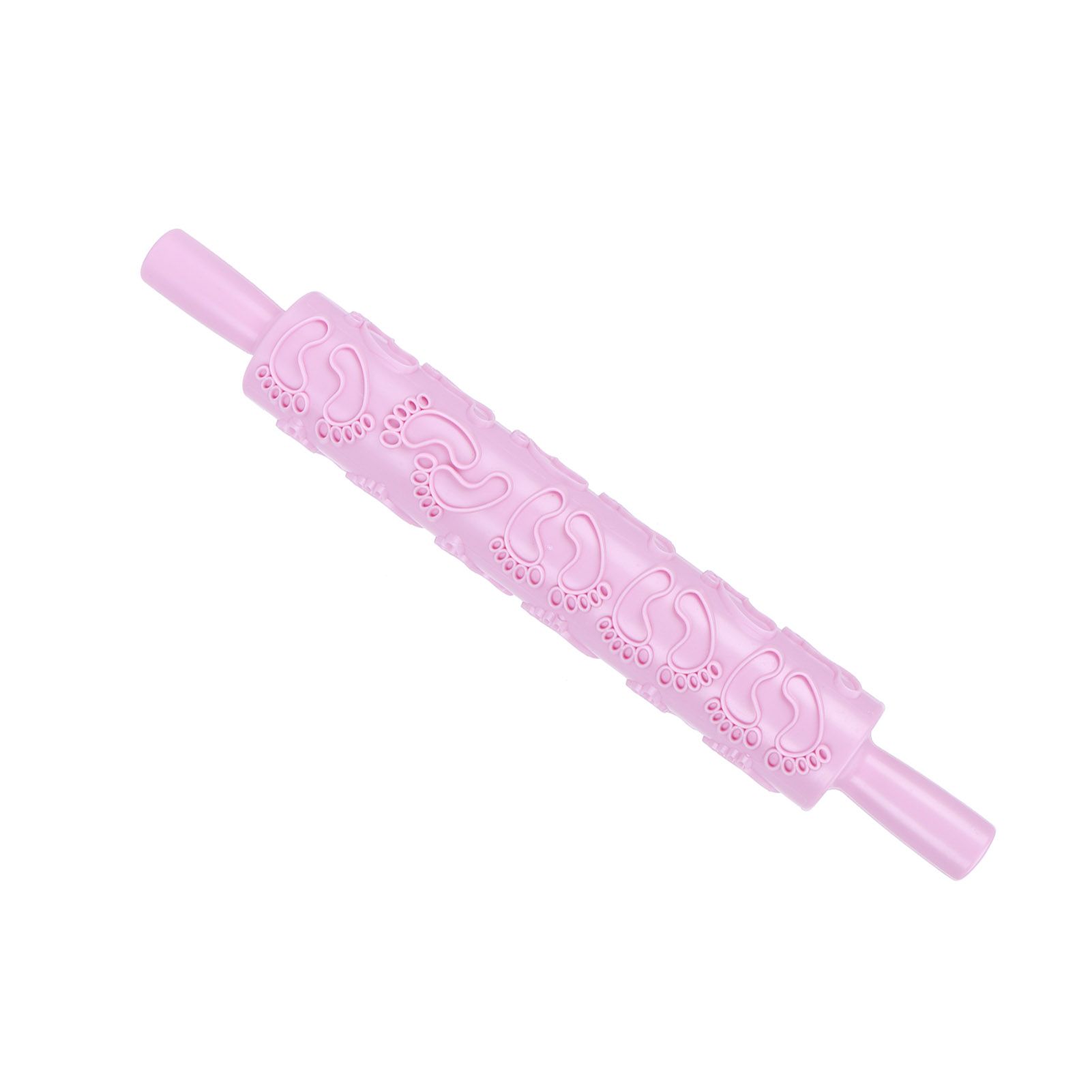 Fondant Rolling Pin Tool Plastic Embossing Roller Baking Pastry Cake