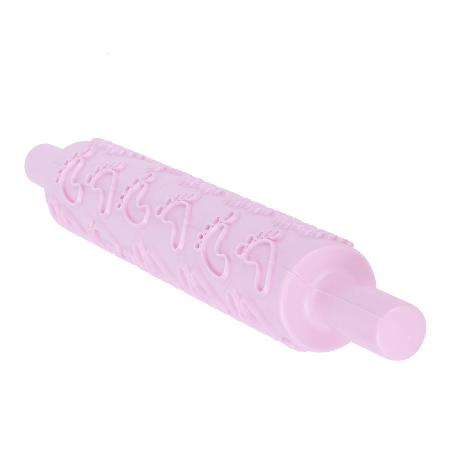 Fondant Rolling Pin Tool Plastic Embossing Roller Baking Pastry Cake view 4