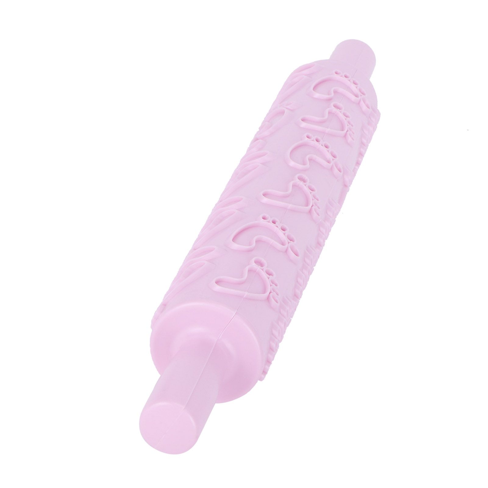 Fondant Rolling Pin Tool Plastic Embossing Roller Baking Pastry Cake view 6
