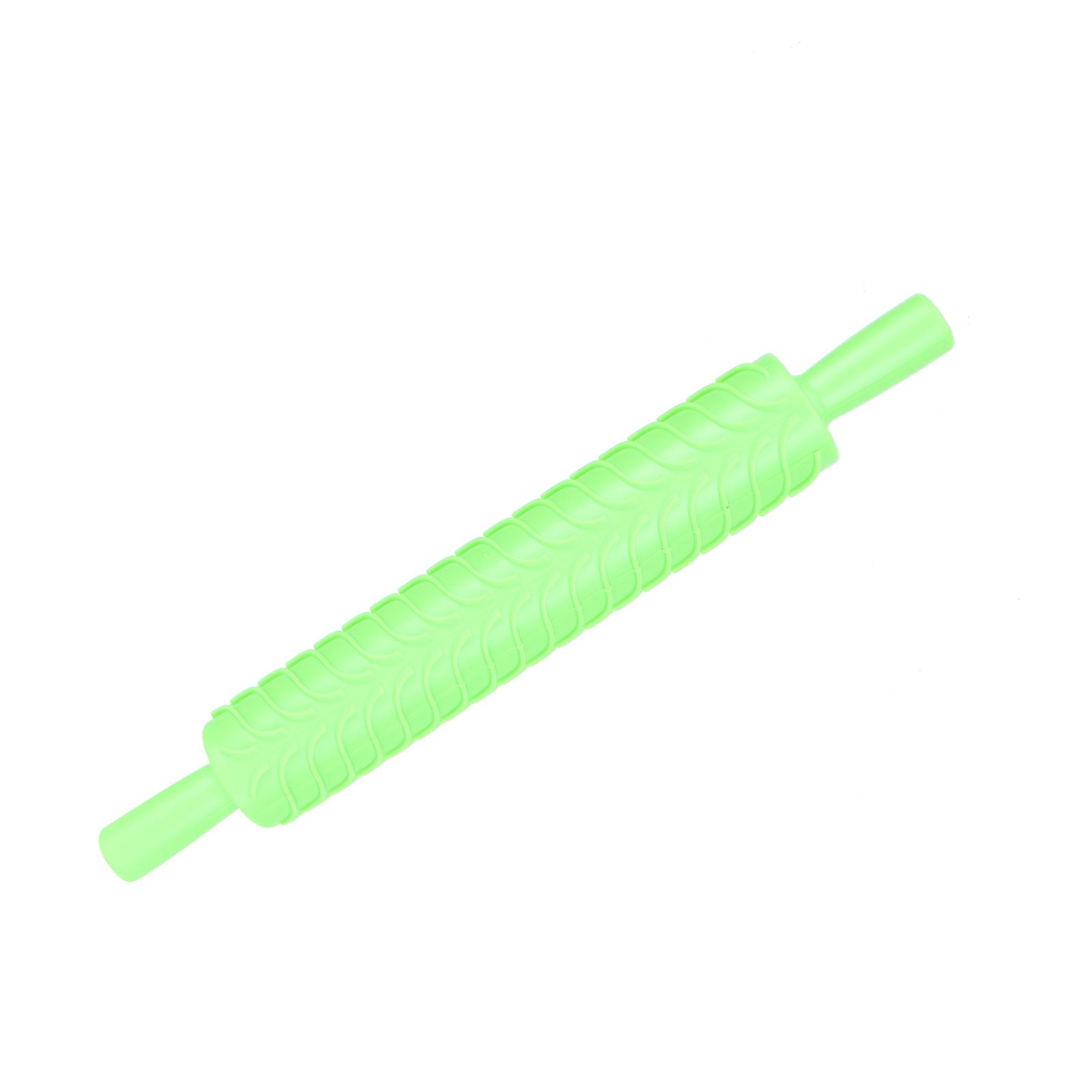 Fondant Rolling Pin Tool Plastic Embossing Roller Baking Pastry Cake view 3